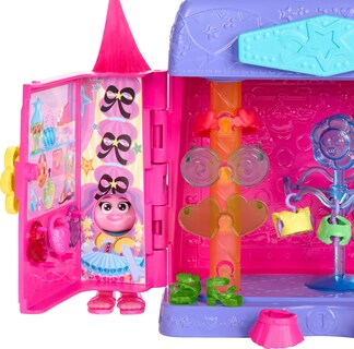 Foto 3 | Playset Mattel Dreamworks Trolls Fun Fair Surprise Con Queen Poppy - Venta Internacional.