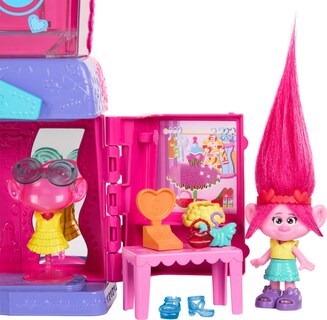 Foto 5 | Playset Mattel Dreamworks Trolls Fun Fair Surprise Con Queen Poppy - Venta Internacional.