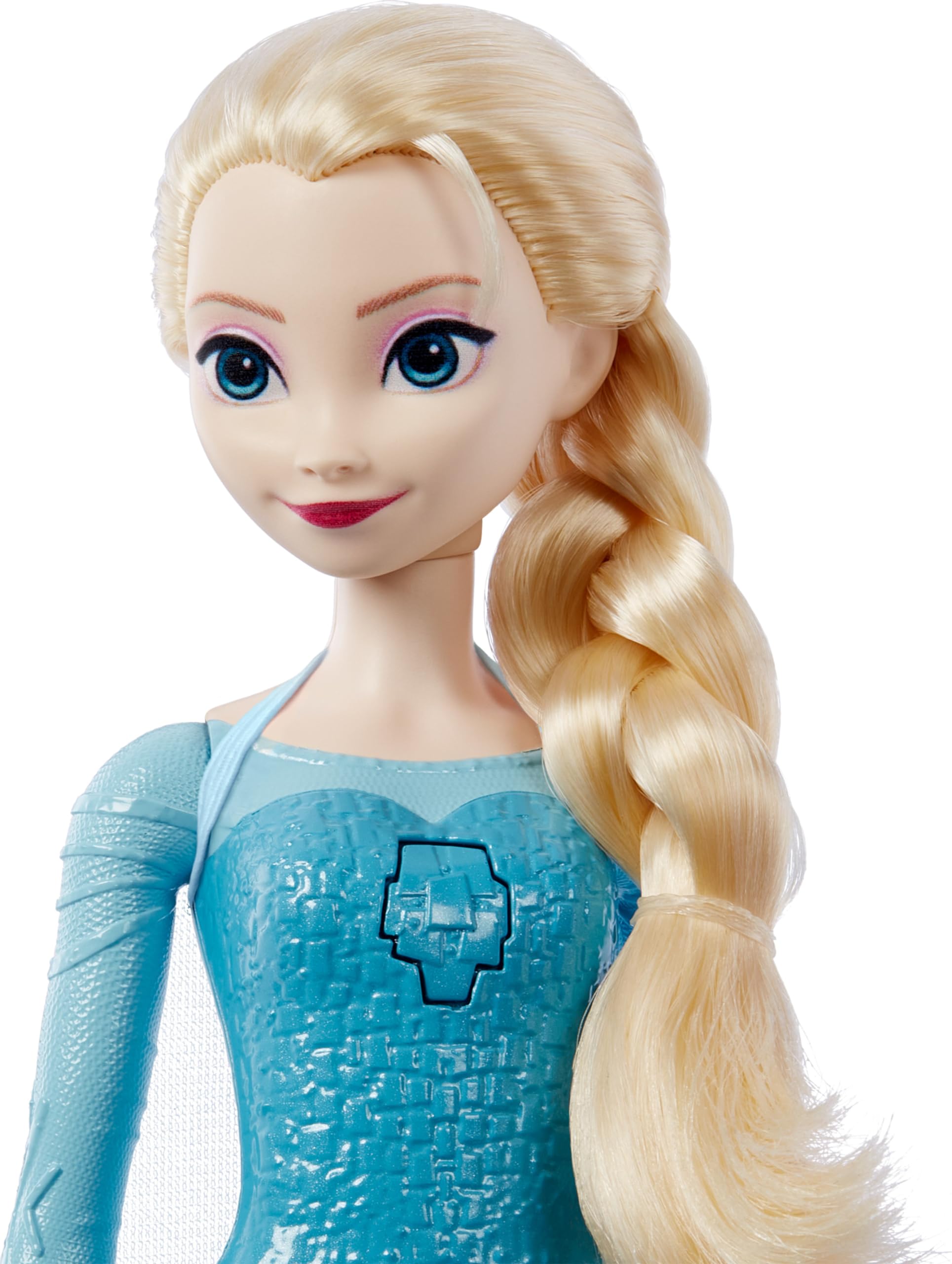 Foto 5 pulgar | Muñeca Elsa Cantante De Frozen De Toy Mattel De Disney Con Atuendo Exclusivo - Venta Internacional.