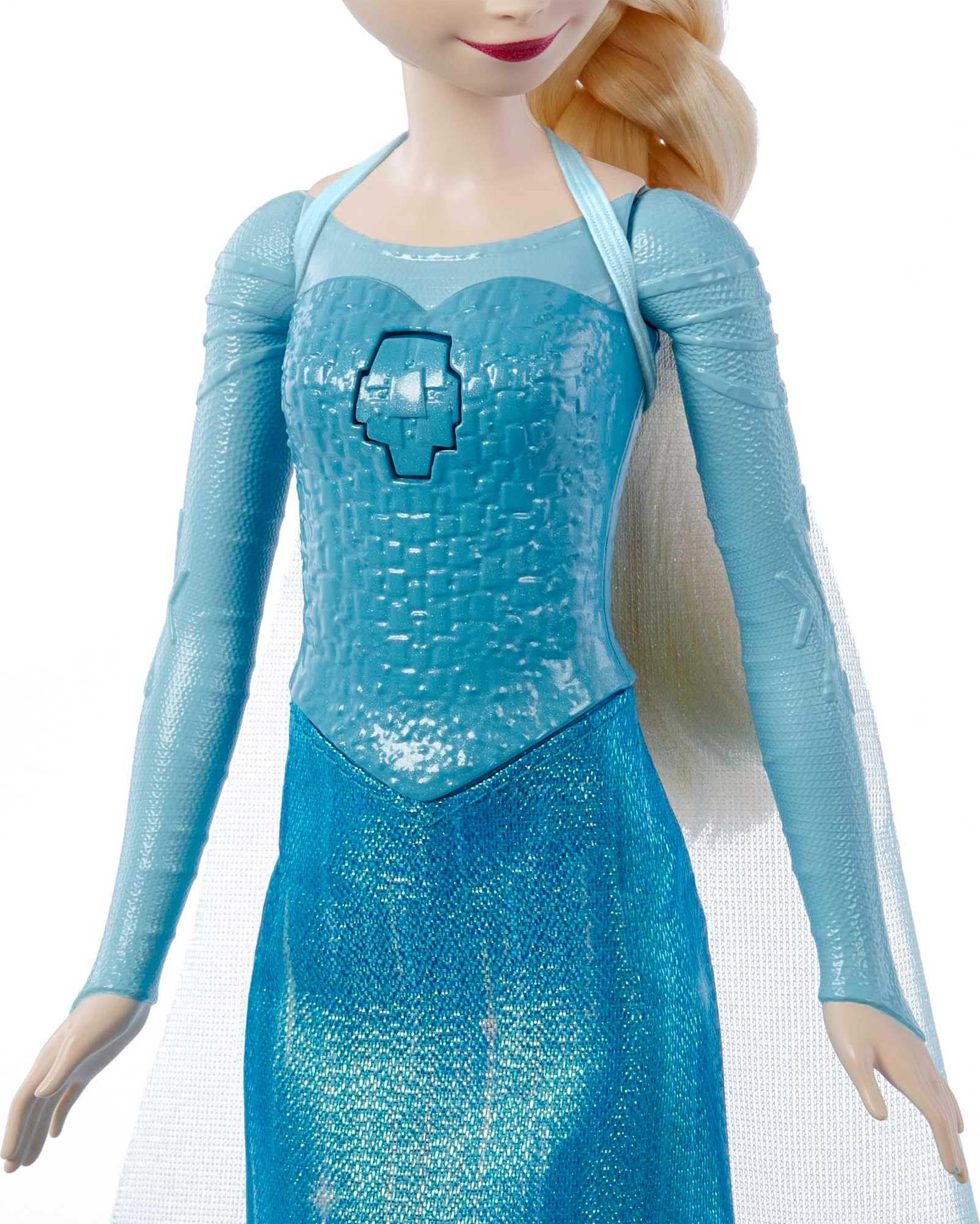 Foto 6 pulgar | Muñeca Elsa Cantante De Frozen De Toy Mattel De Disney Con Atuendo Exclusivo - Venta Internacional.