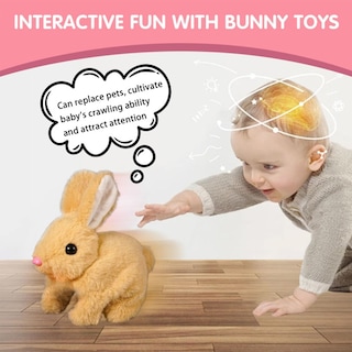 Foto 5 | Robot Bunbi De Toy Bunny Para Niños Que Responde Al Tacto Y A La Voz - Venta Internacional.
