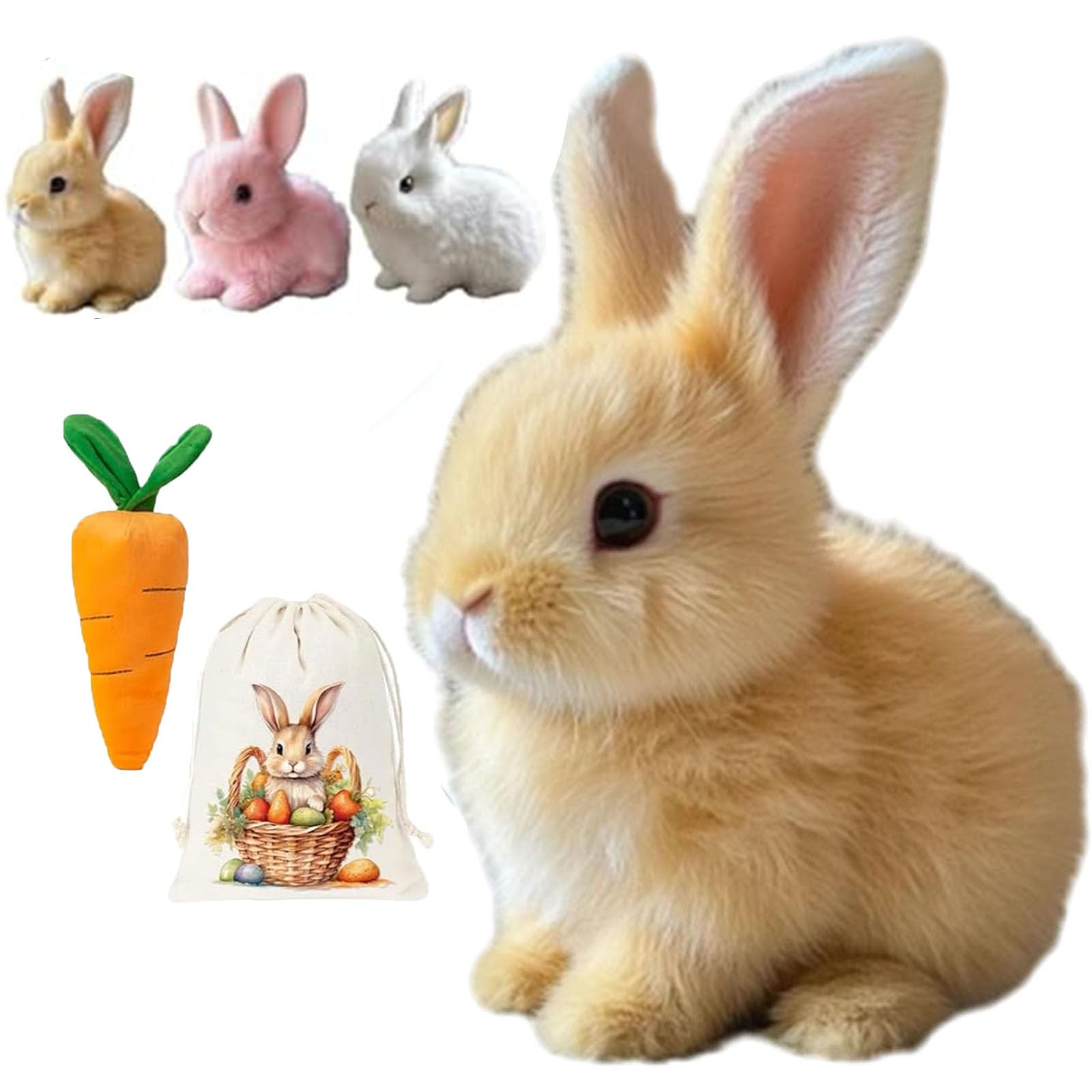 Foto 2 pulgar | Toy Bunny Bunbi Realistic Para Niños Con Control Táctil Y Por Voz - Venta Internacional.