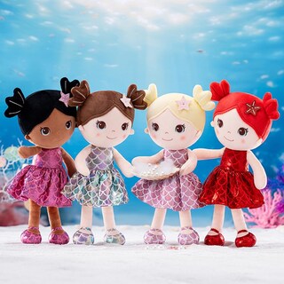 Foto 2 | Muñeca Lazada Ocean Princess De 30 Cm Con Falda Con Escamas De Pescado - Venta Internacional.