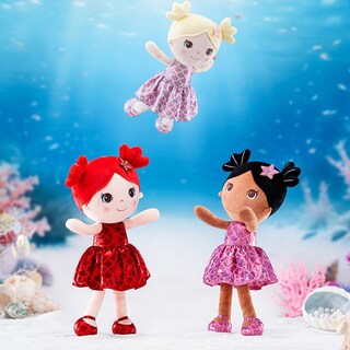 Foto 4 | Muñeca Lazada Ocean Princess De 30 Cm Con Falda Con Escamas De Pescado - Venta Internacional.