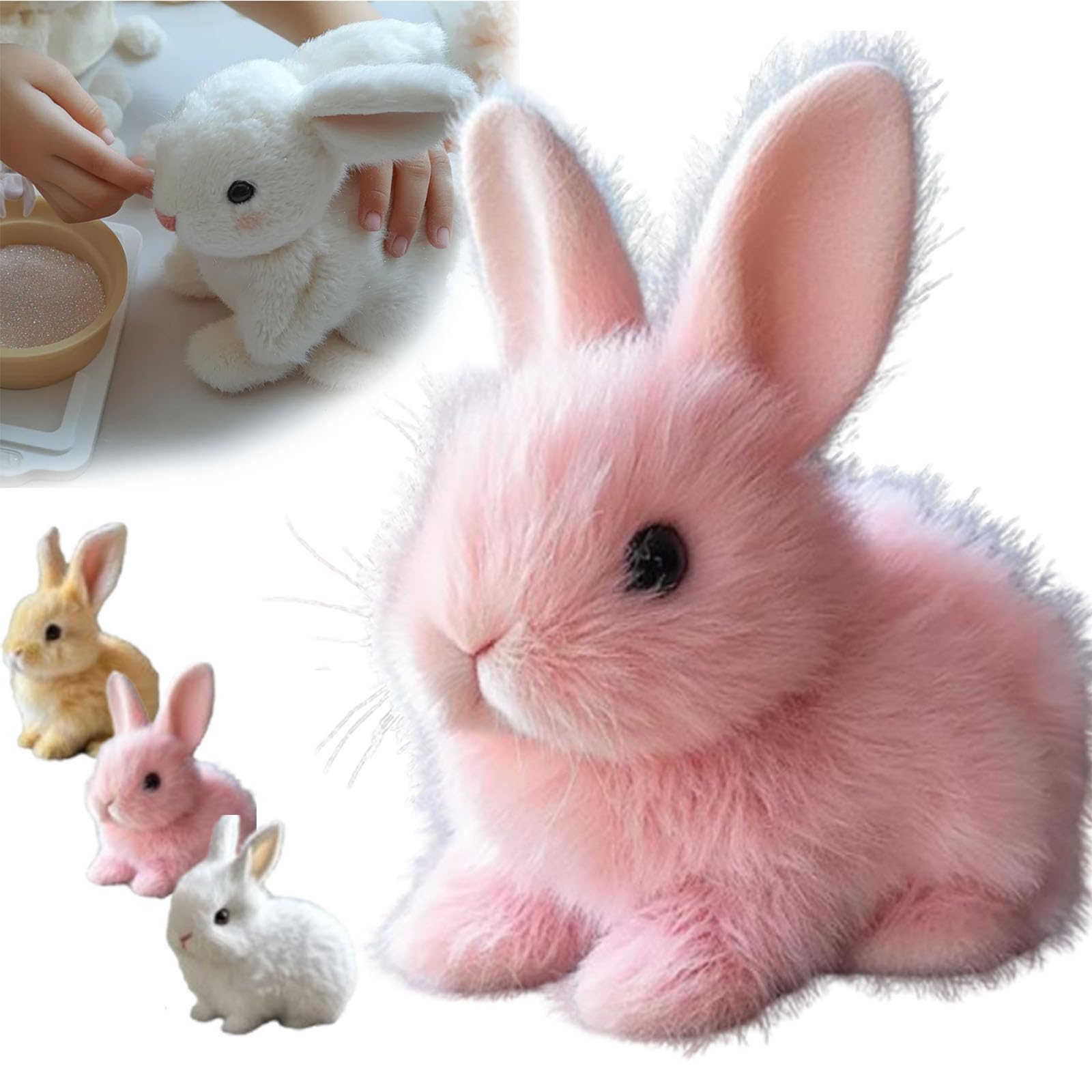 Conejito Realista Toy Bunny Bunbi Para Niños Con Toque Y Voz - Venta Internacional.