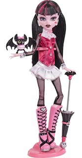 Foto 1 | Reproducción De Draculaura De Doll Monster High, 26 Cm, Con Diseño - Venta Internacional.