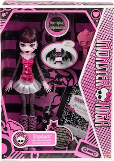 Foto 6 | Reproducción De Draculaura De Doll Monster High, 26 Cm, Con Diseño - Venta Internacional.