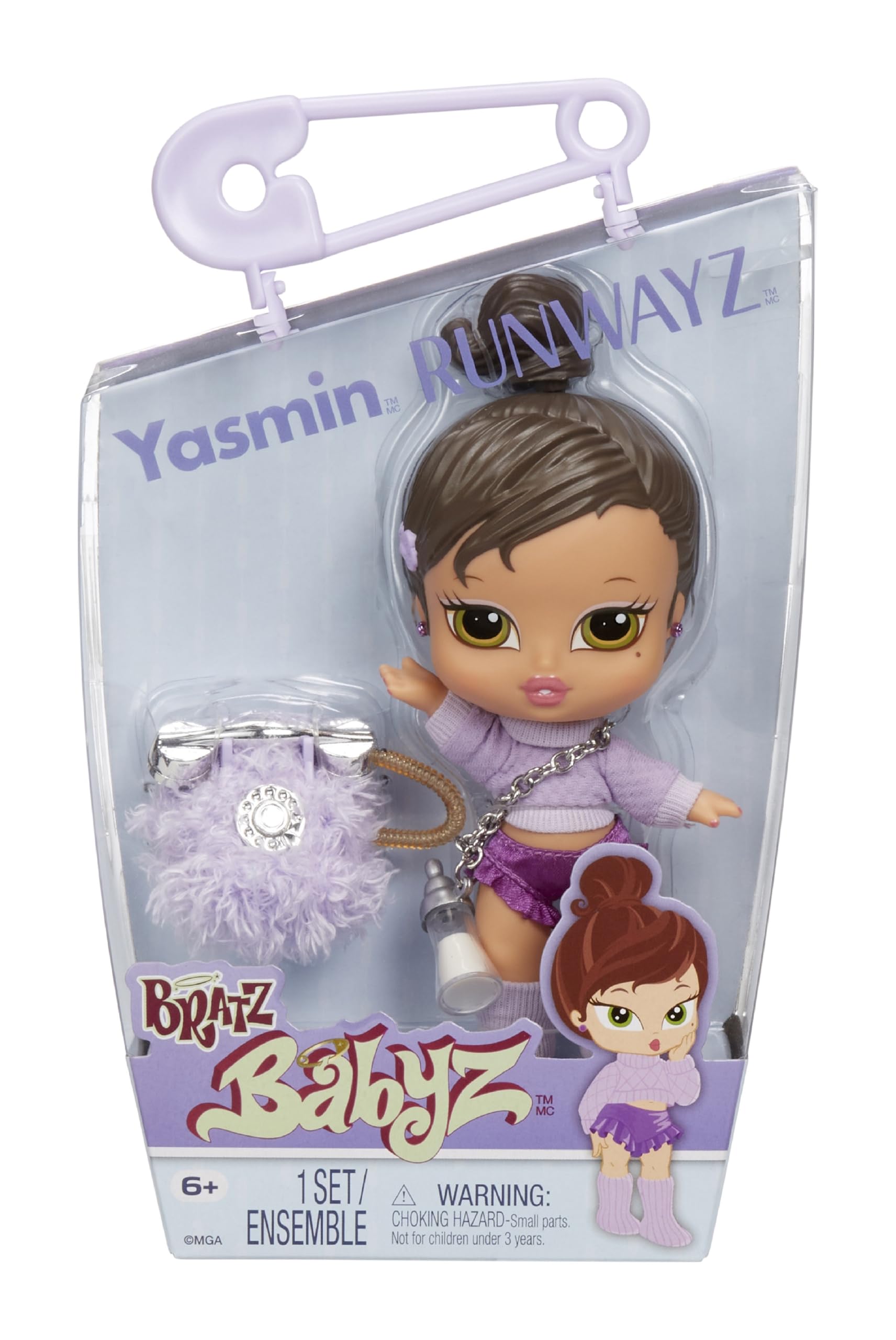 Foto 2 pulgar | Muñeca De Moda Bratz Babyz Runwayz Yasmin Con Moda Real - Venta Internacional.