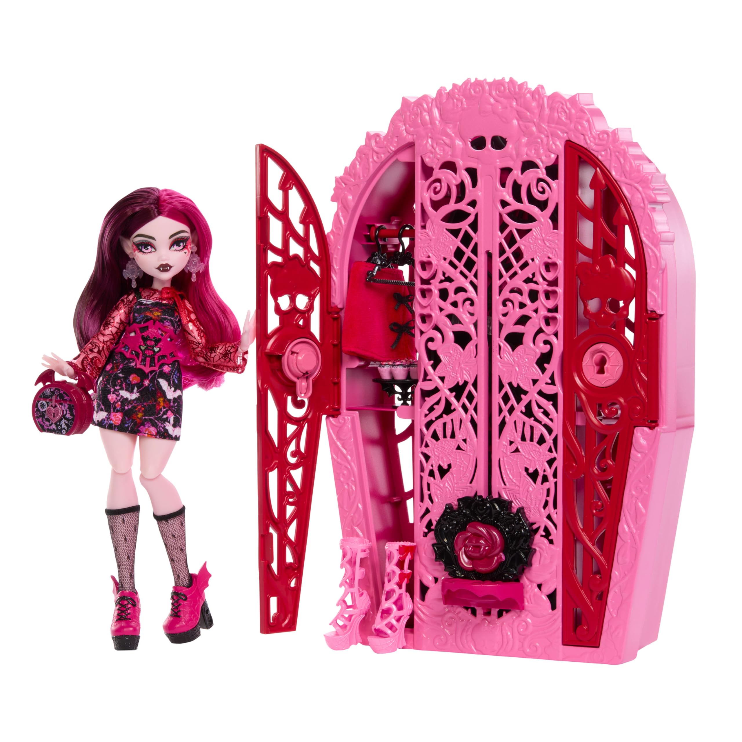 Foto 2 pulgar | Doll Monster High Skulltimate Secrets Garden Mysteries Draculaura - Venta Internacional.