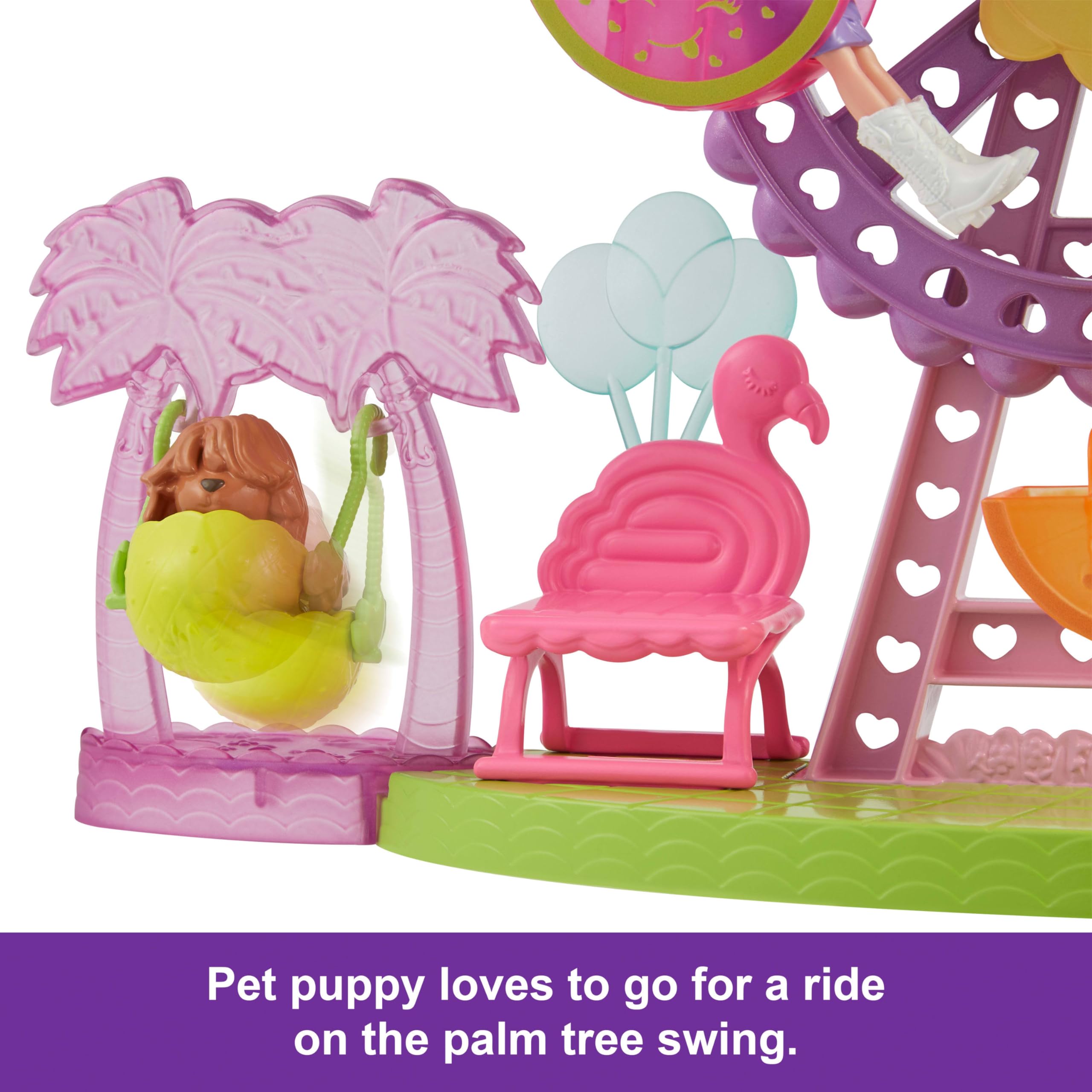 Foto 4 pulgar | Golosinas Tropicales Playset Polly Pocket Con Muñeca De 3 Pulgadas Y Cordón - Venta Internacional.
