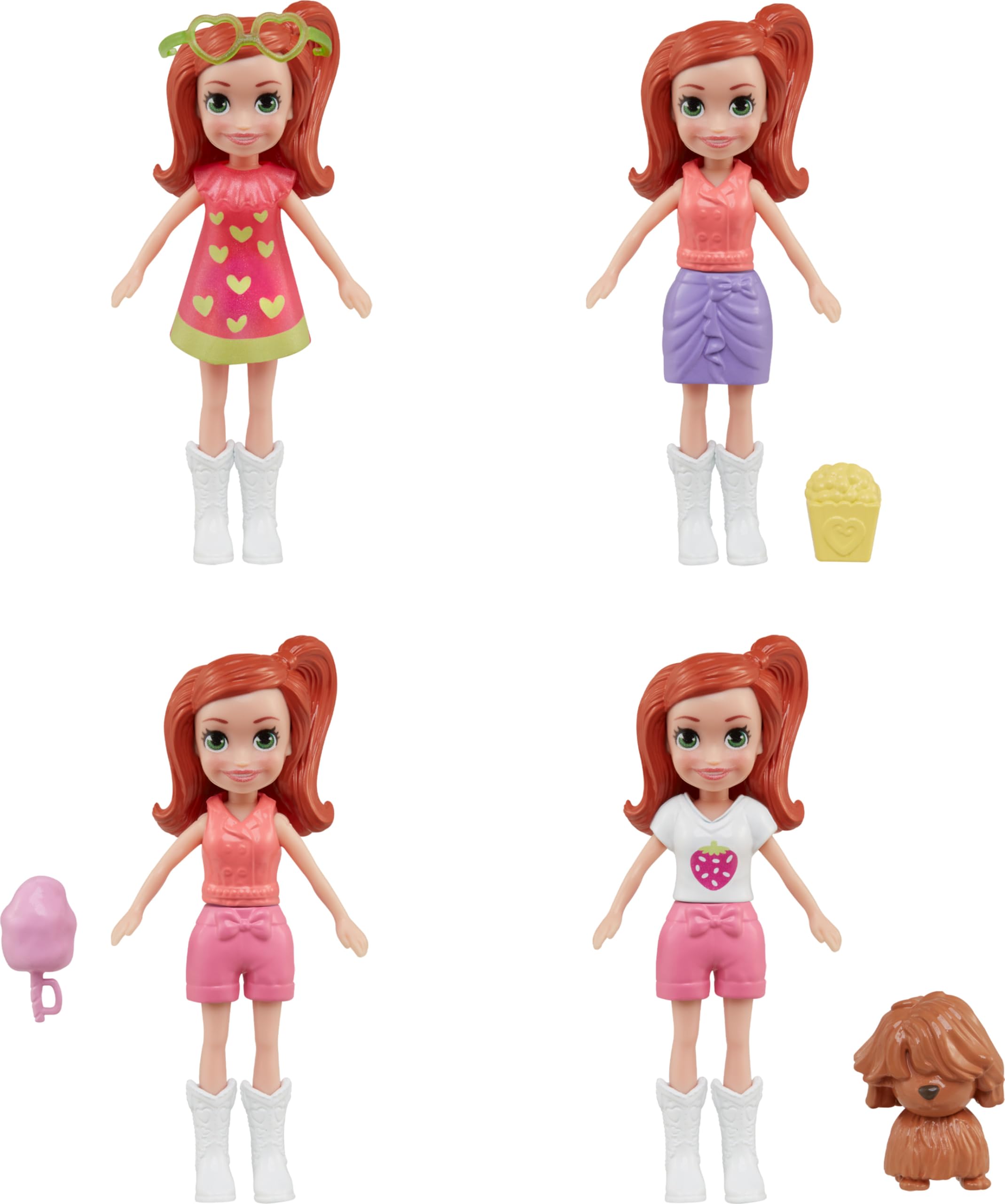 Foto 8 pulgar | Golosinas Tropicales Playset Polly Pocket Con Muñeca De 3 Pulgadas Y Cordón - Venta Internacional.