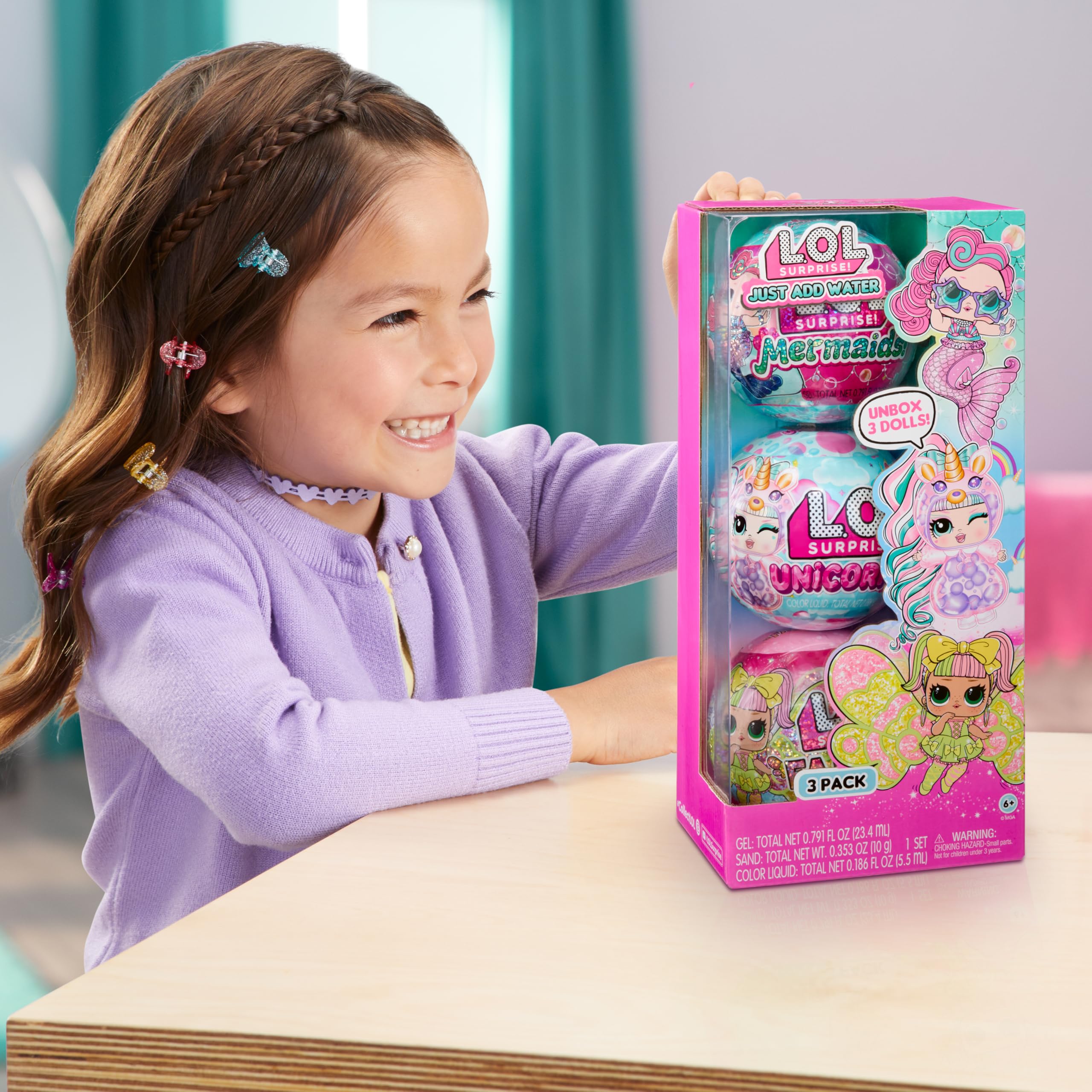 Foto 7 | ¡sorpresa De Toy L.o.l.! Tots Just Add Water, Paquete De 3 Con 3 Muñecas - Venta Internacional.