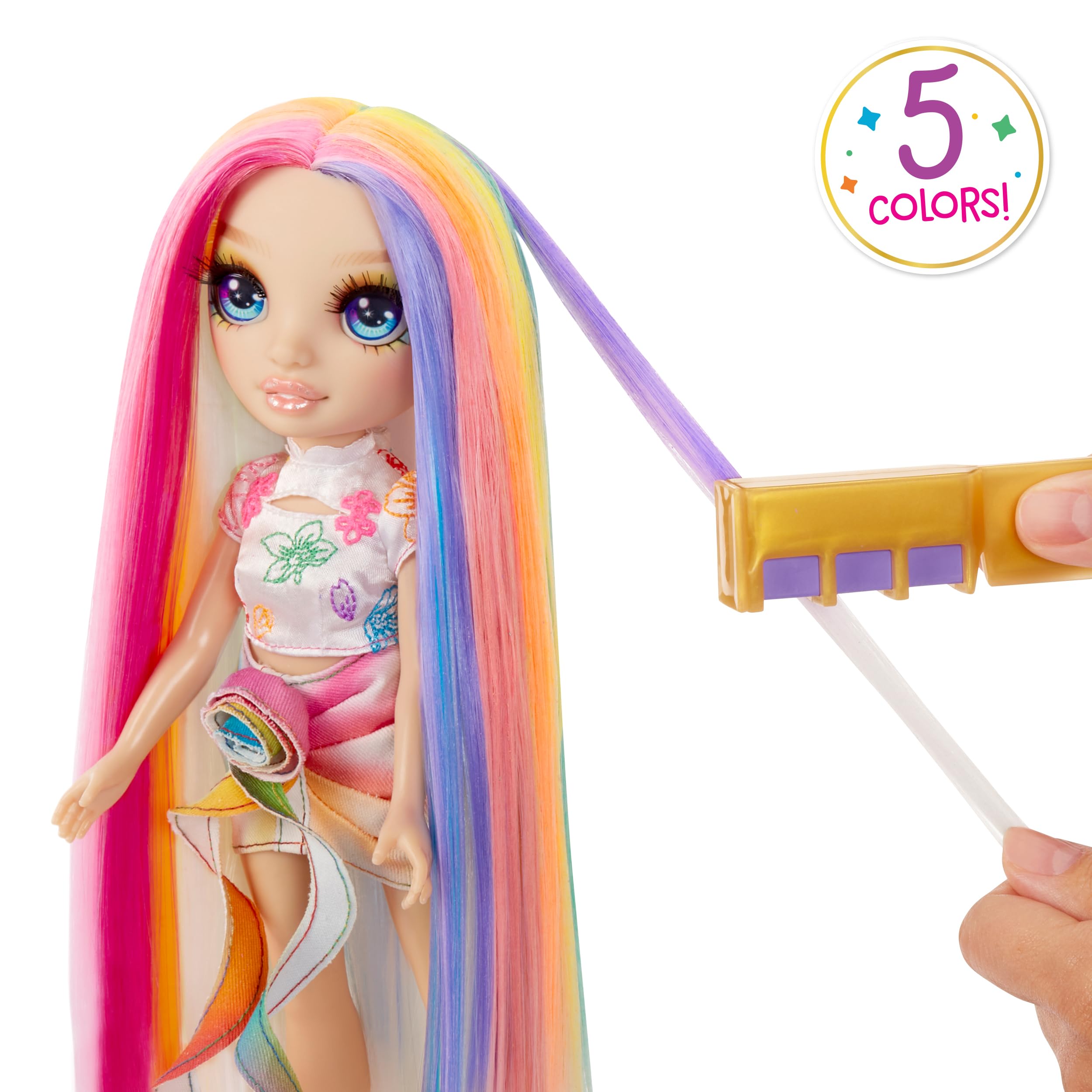 Foto 3 | Muñeca Rainbow High Amaya con Accesorios-Venta Internacional