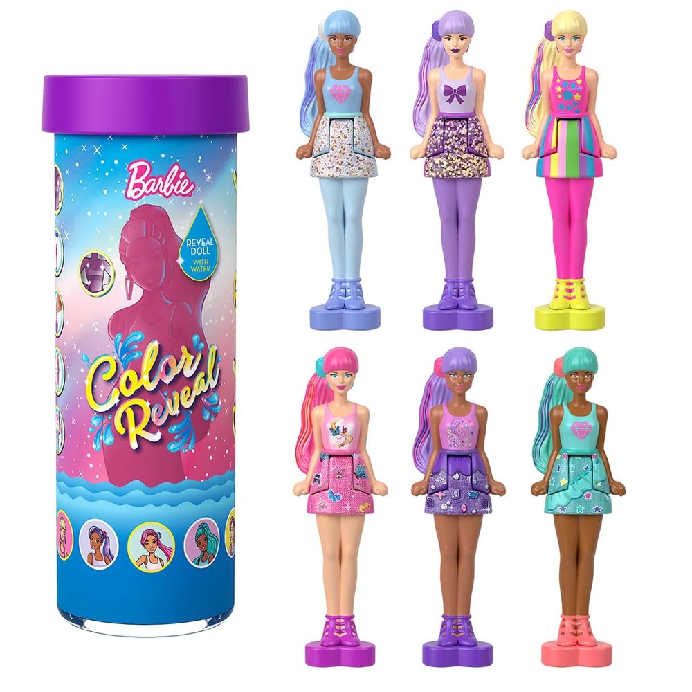 Foto 7 pulgar | Muñeca Barbie Reveladora  Mattel Modelo Aleatorio 3,8 cm - Venta Internacional