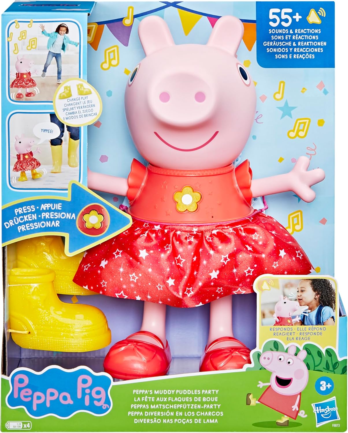 Peppa Pig Canta Y Baila Muñeca Diversión En Los Charcos