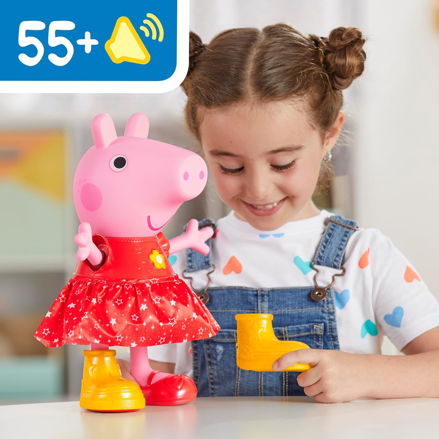 Foto 3 | Peppa Pig Canta Y Baila Muñeca Diversión En Los Charcos