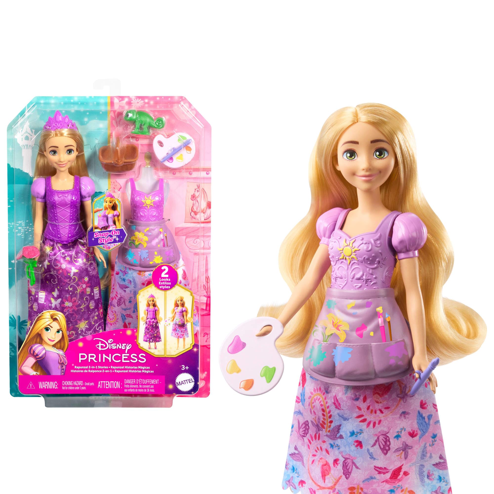 Foto 2 pulgar | Muñeca Moderna Mattel Disney Princess Rapunzel Con Acceso Para 9 Personas. - Venta Internacional.