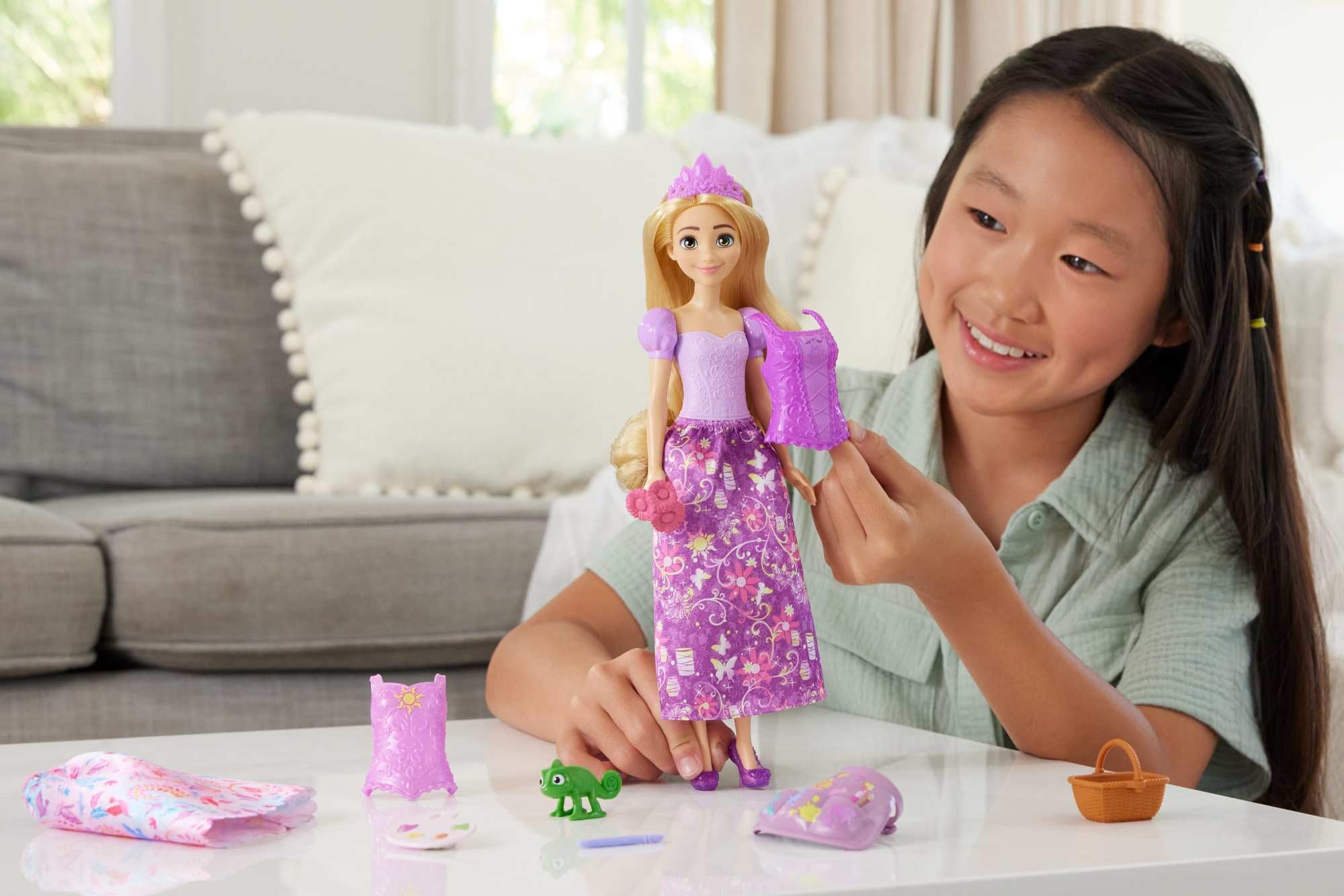 Foto 3 pulgar | Muñeca Moderna Mattel Disney Princess Rapunzel Con Acceso Para 9 Personas. - Venta Internacional.