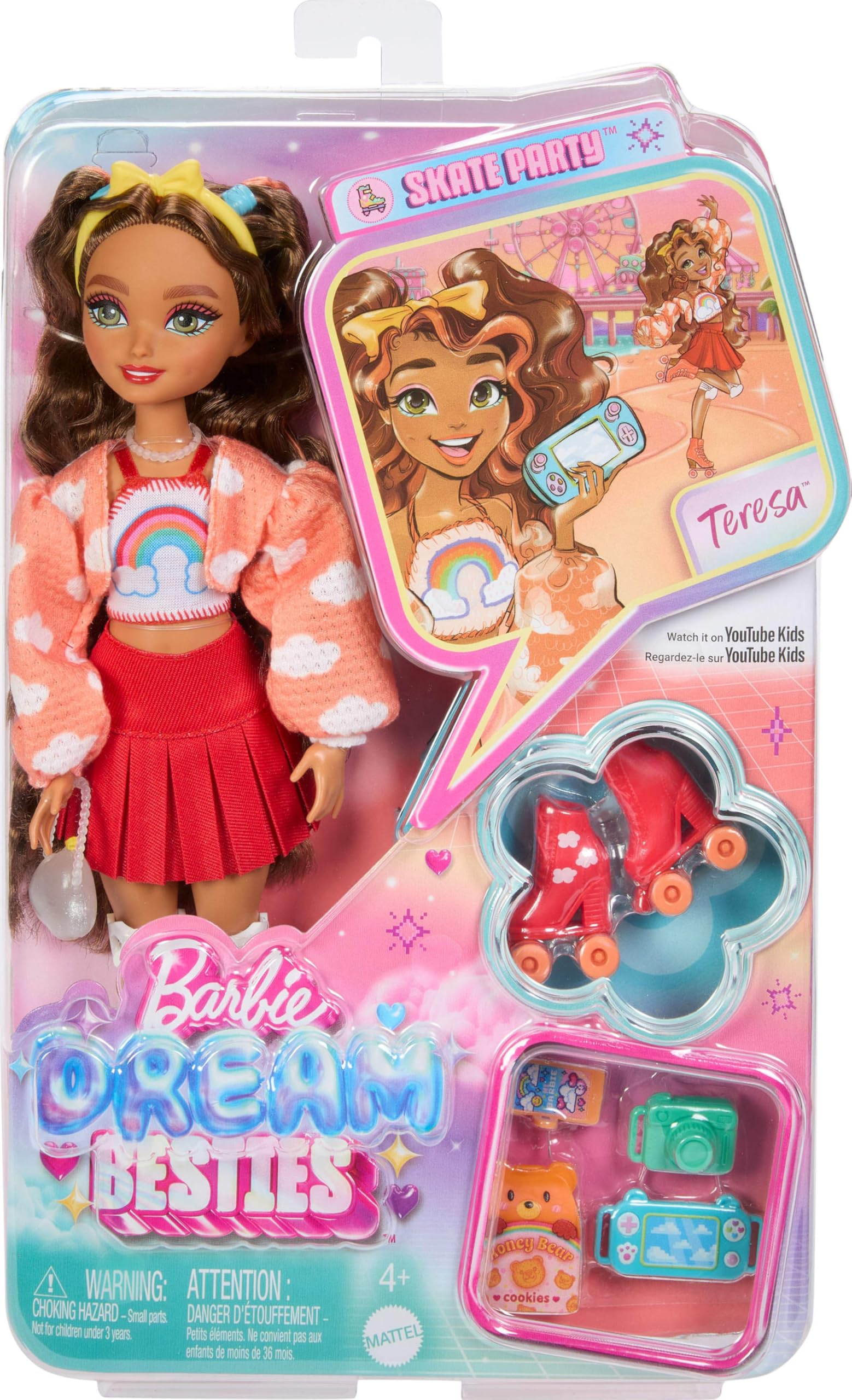 Foto 7 pulgar | Muñeca De Moda Barbie Dream Besties Teresa Con Accesorios - Venta Internacional.