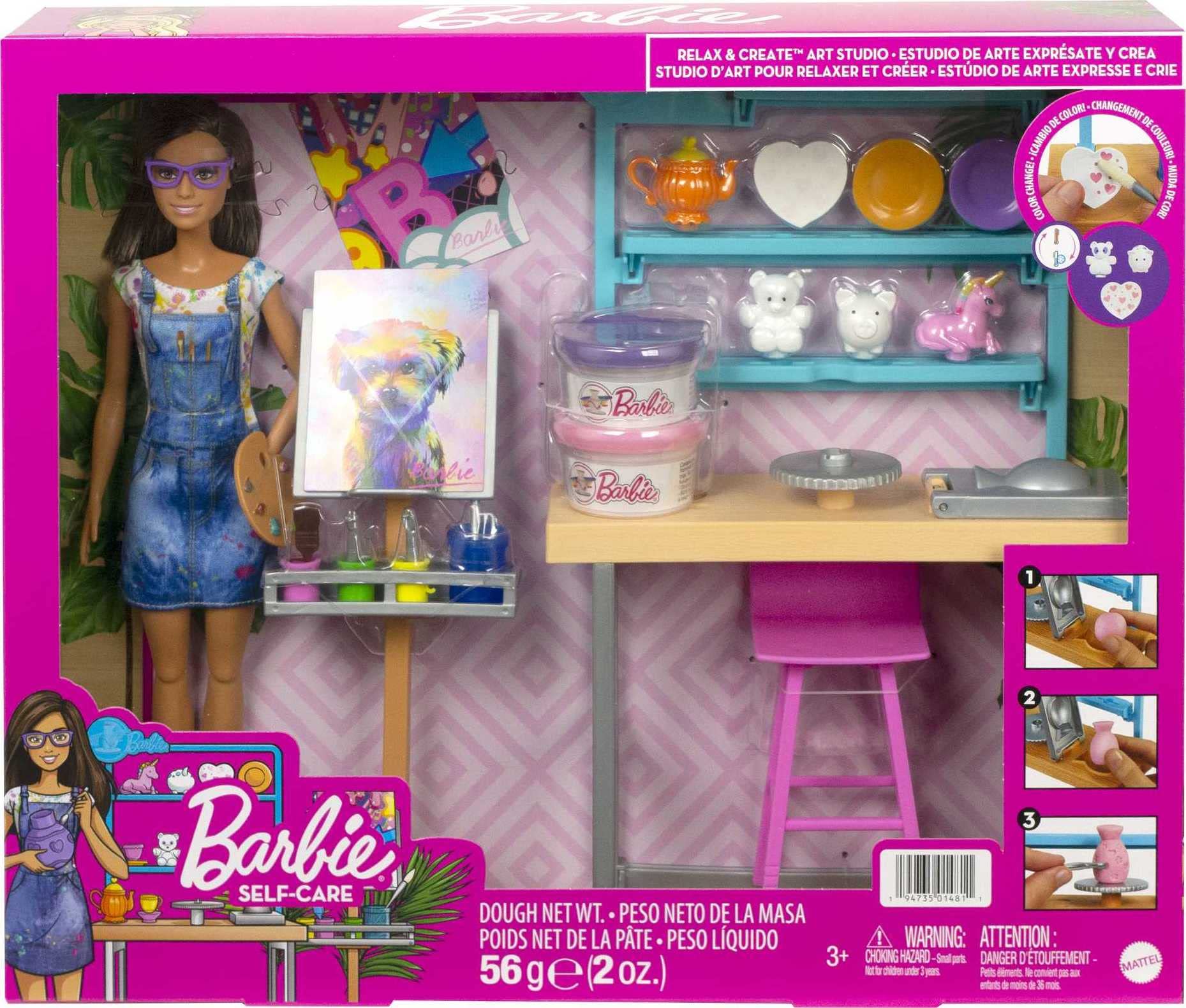 Foto 7 pulgar | Muñeca Barbie Relax And Create De Art Studio Con Acceso Para Mayores De 25 Años. - Venta Internacional.