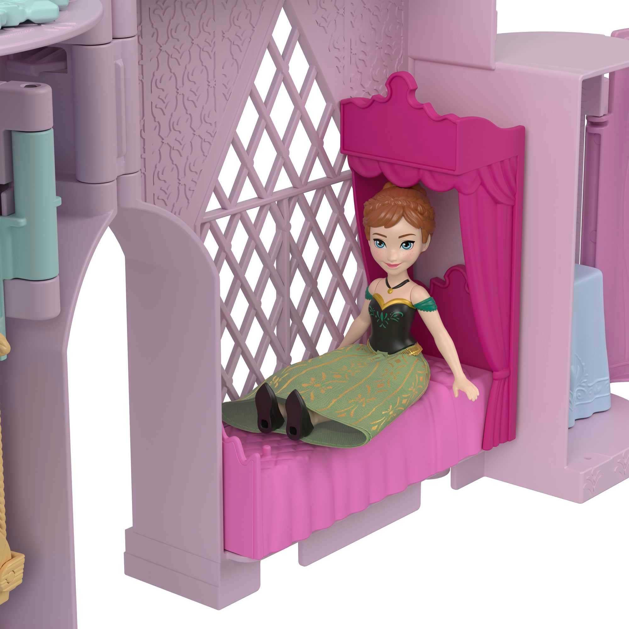 Foto 6 pulgar | Toy Mattel Disney Frozen Storytime Stackers Anna's Castle - Venta Internacional.