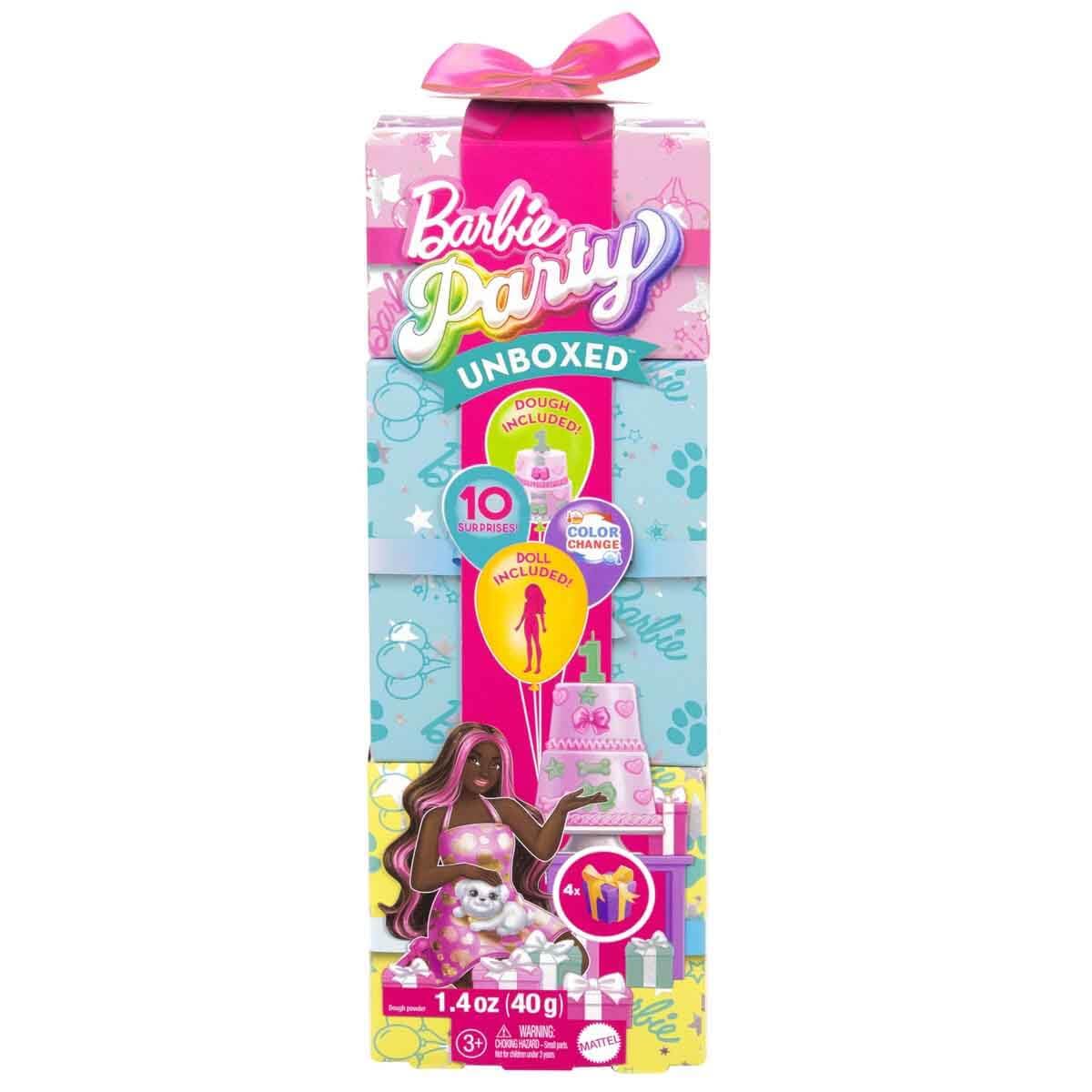 Foto 5 pulgar | Muñeca Barbie Party, Sin Caja, Con Accesorios, Serie De Cumpleaños Para Mascotas - Venta Internacional.
