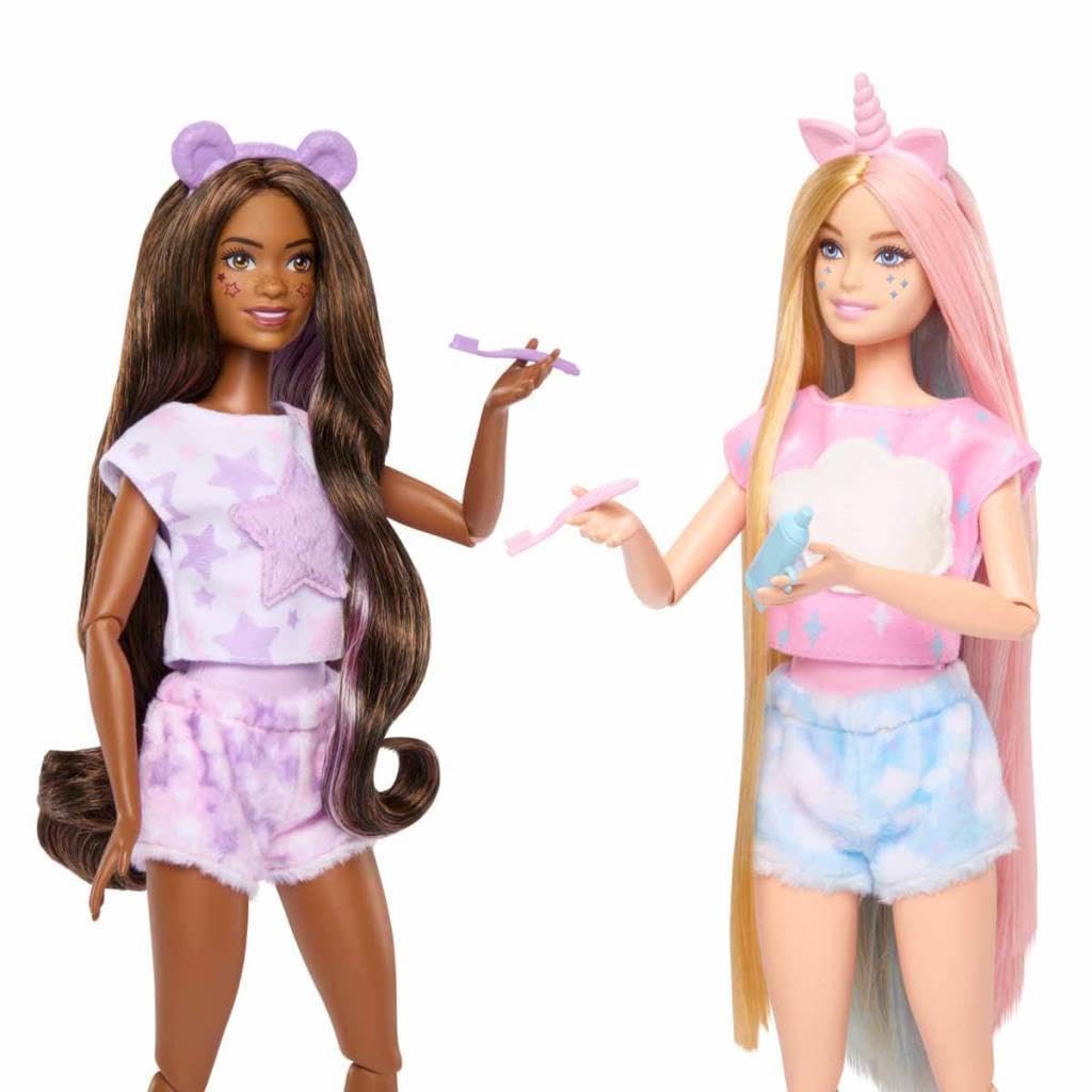 Foto 5 pulgar | Set Sleepover Barbie Cutie Reveal Con 2 Muñecas Modernas - Venta Internacional.