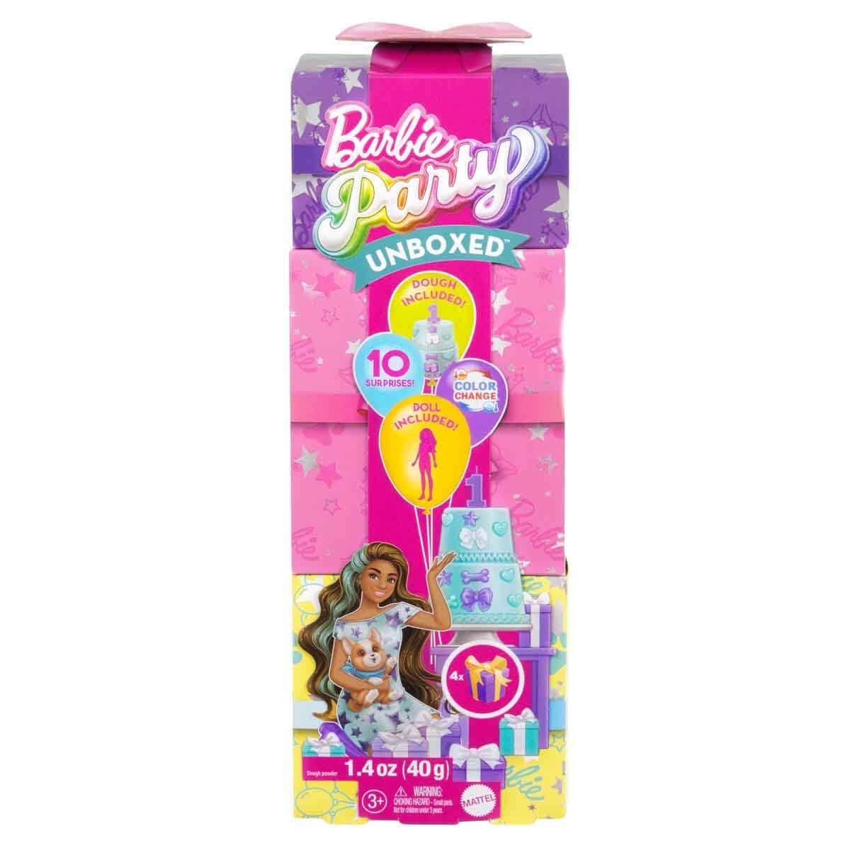 Foto 5 pulgar | Muñeca Barbie Party, Sin Caja, Con Accesorios, Serie De Cumpleaños Para Mascotas - Venta Internacional.
