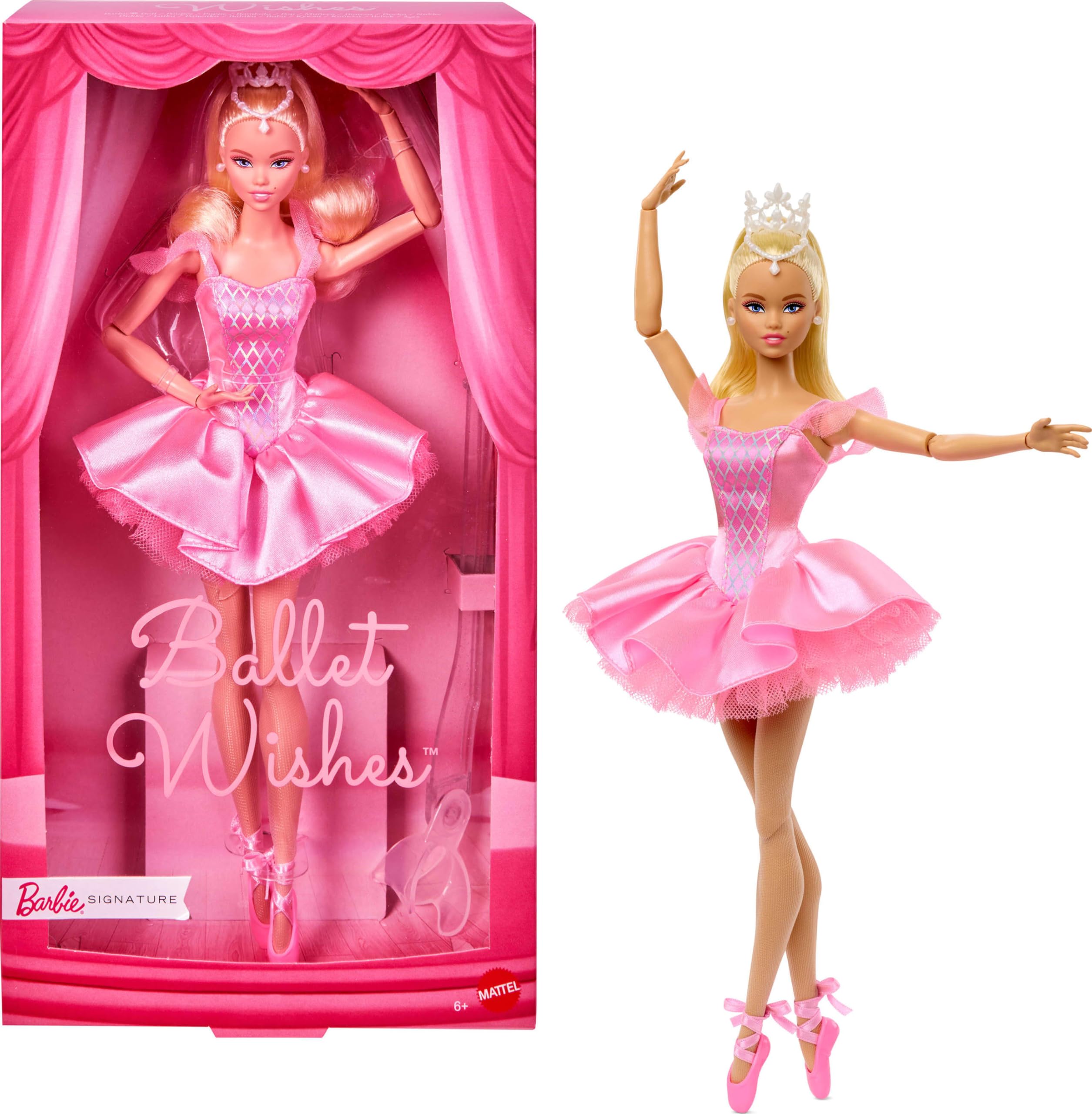 Muñeca Moderna Barbie Signature Ballet Wishes Con Tutú - Venta Internacional.