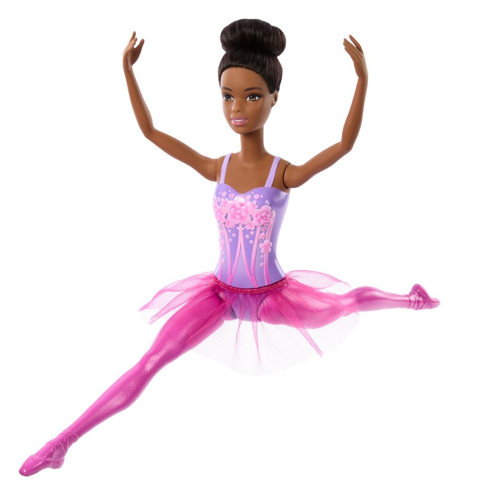 Foto 5 pulgar | Muñeca Moderna Barbie Bailarina Morena Con Tutú Morado - Venta Internacional.