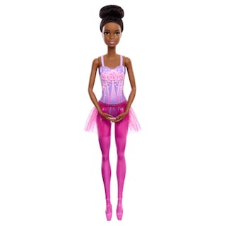 Foto 5 | Muñeca Moderna Barbie Bailarina Morena Con Tutú Morado - Venta Internacional.