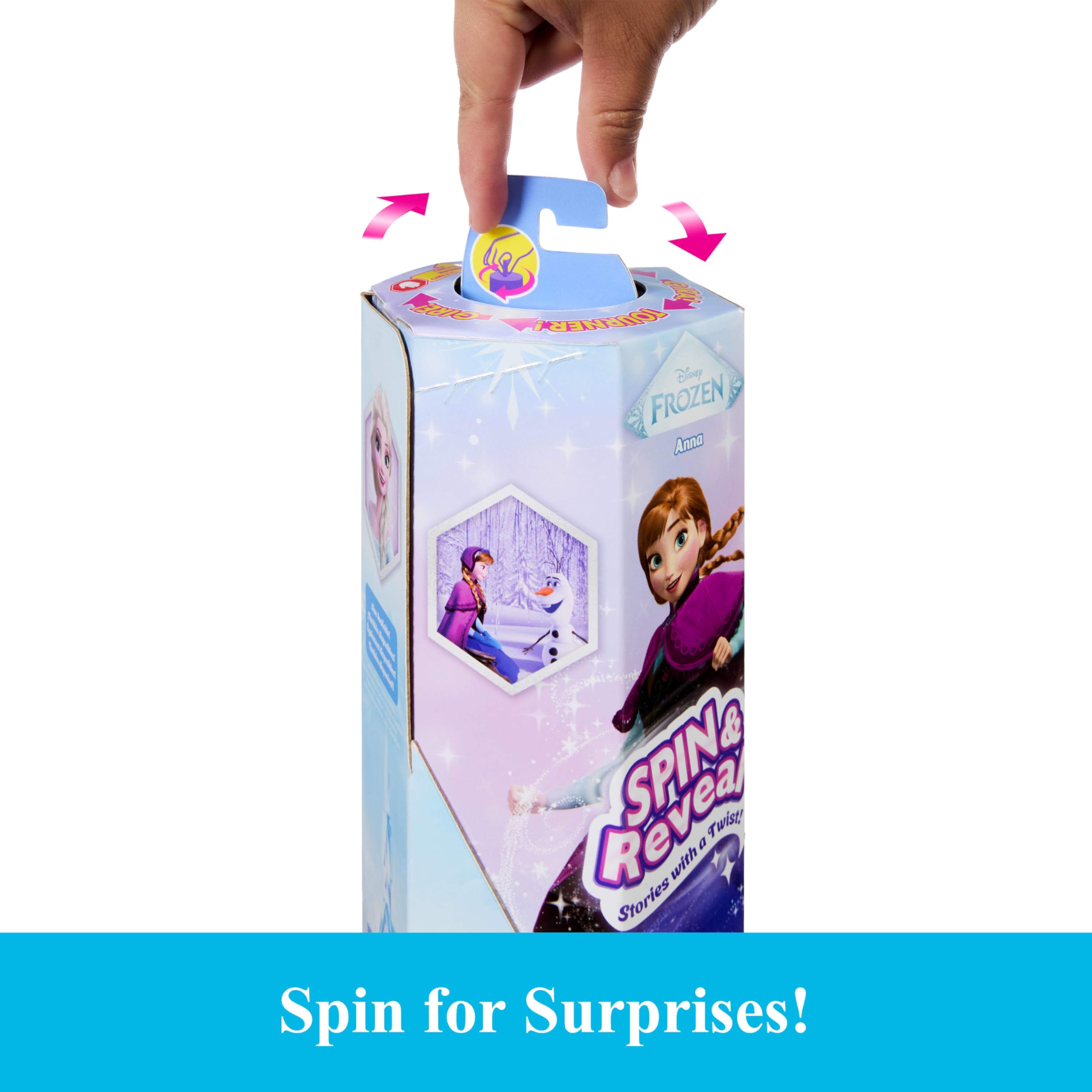 Foto 4 pulgar | Muñeca De Moda Mattel Disney Frozen Anna Con 11 Sorpresas - Venta Internacional.