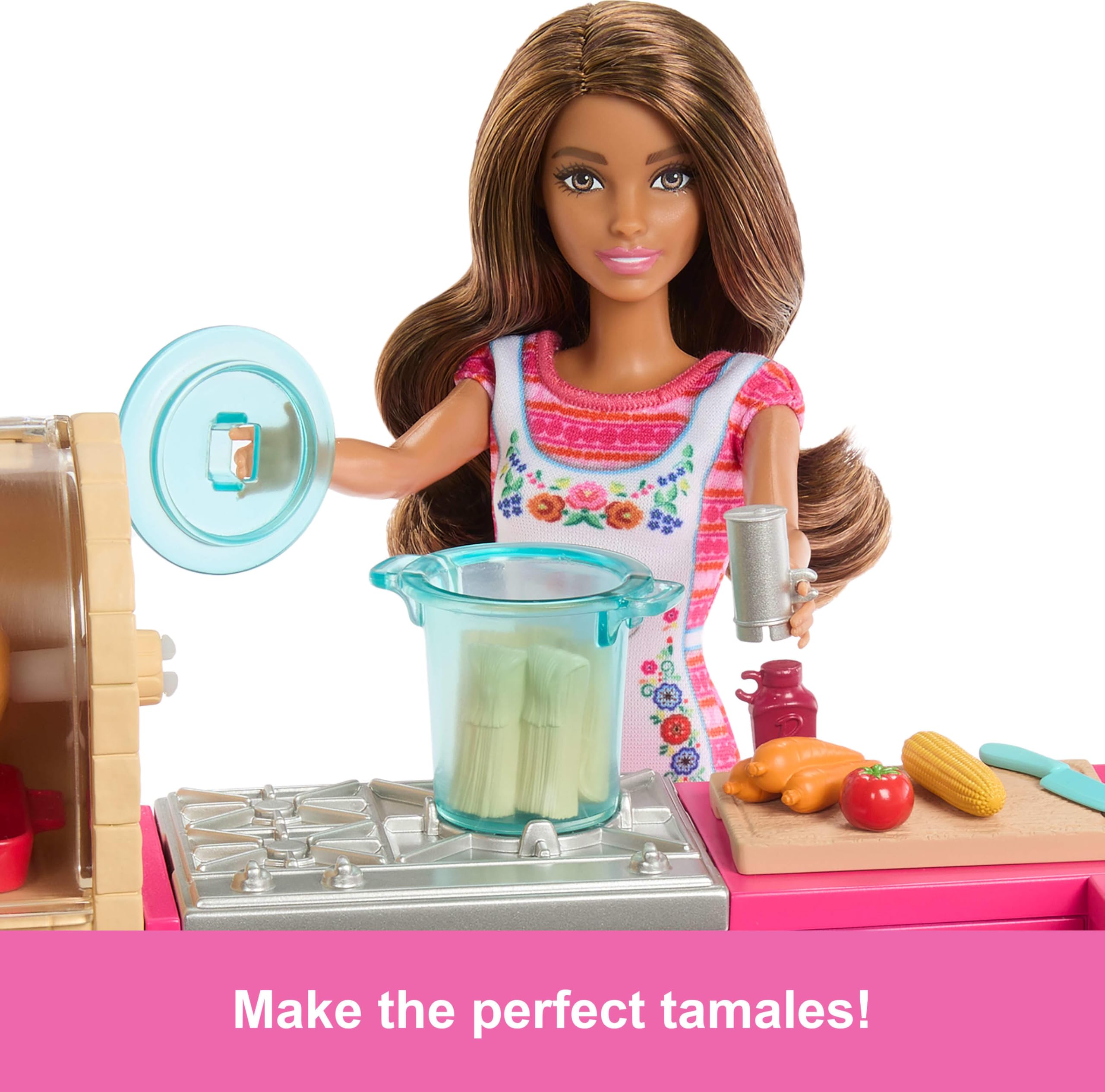 Foto 6 pulgar | Muñeca De Moda Con Receta De Barbie Y Teresa Para Una Amistad Con Cocina - Venta Internacional.