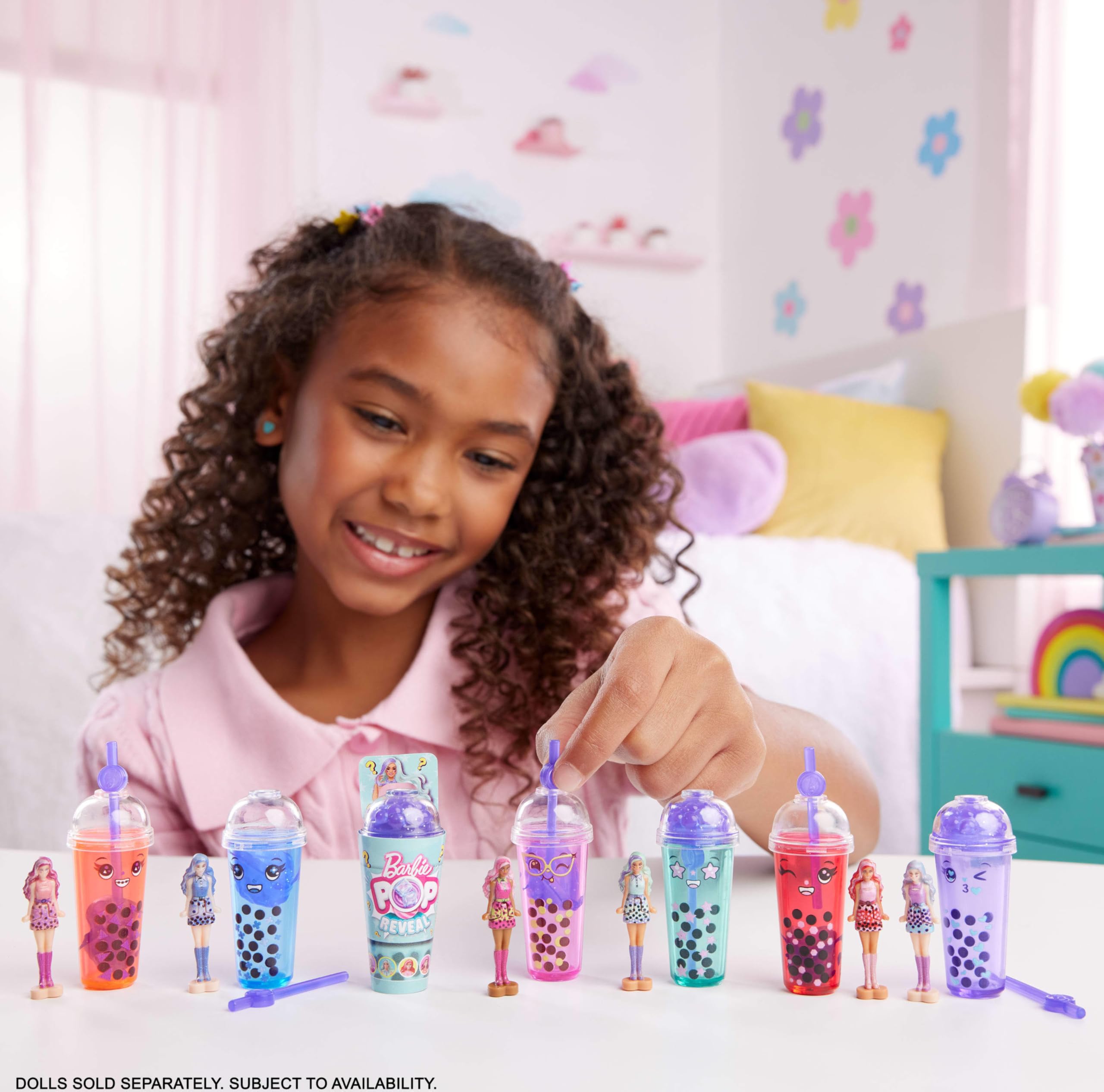 Foto 2 | Muñecas Barbie Mini Barbie Land, Paquete De 5, Pop Reveal, 1.5 Pulgadas - Venta Internacional.