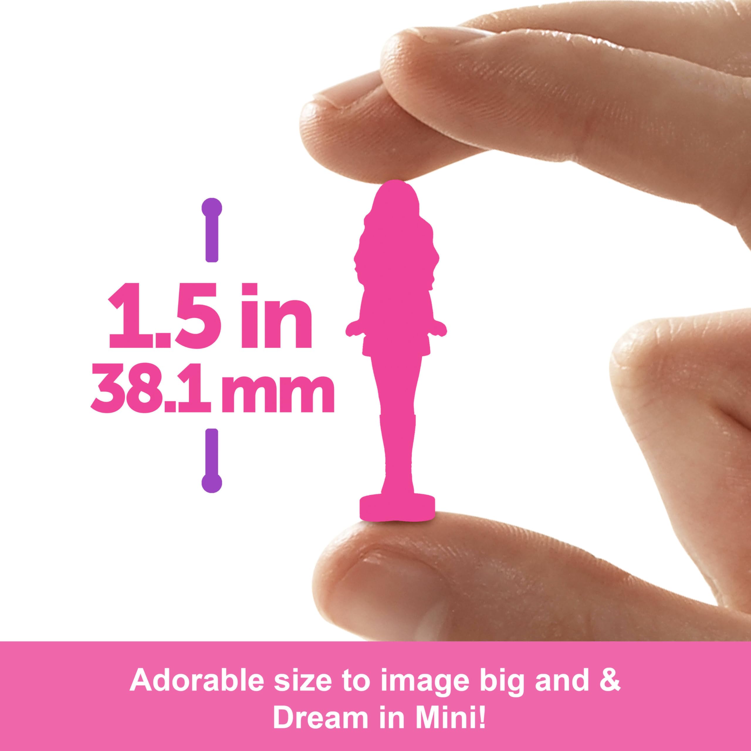 Foto 4 pulgar | Muñecas Barbie Mini Barbie Land, Paquete De 5, Pop Reveal, 1.5 Pulgadas - Venta Internacional.
