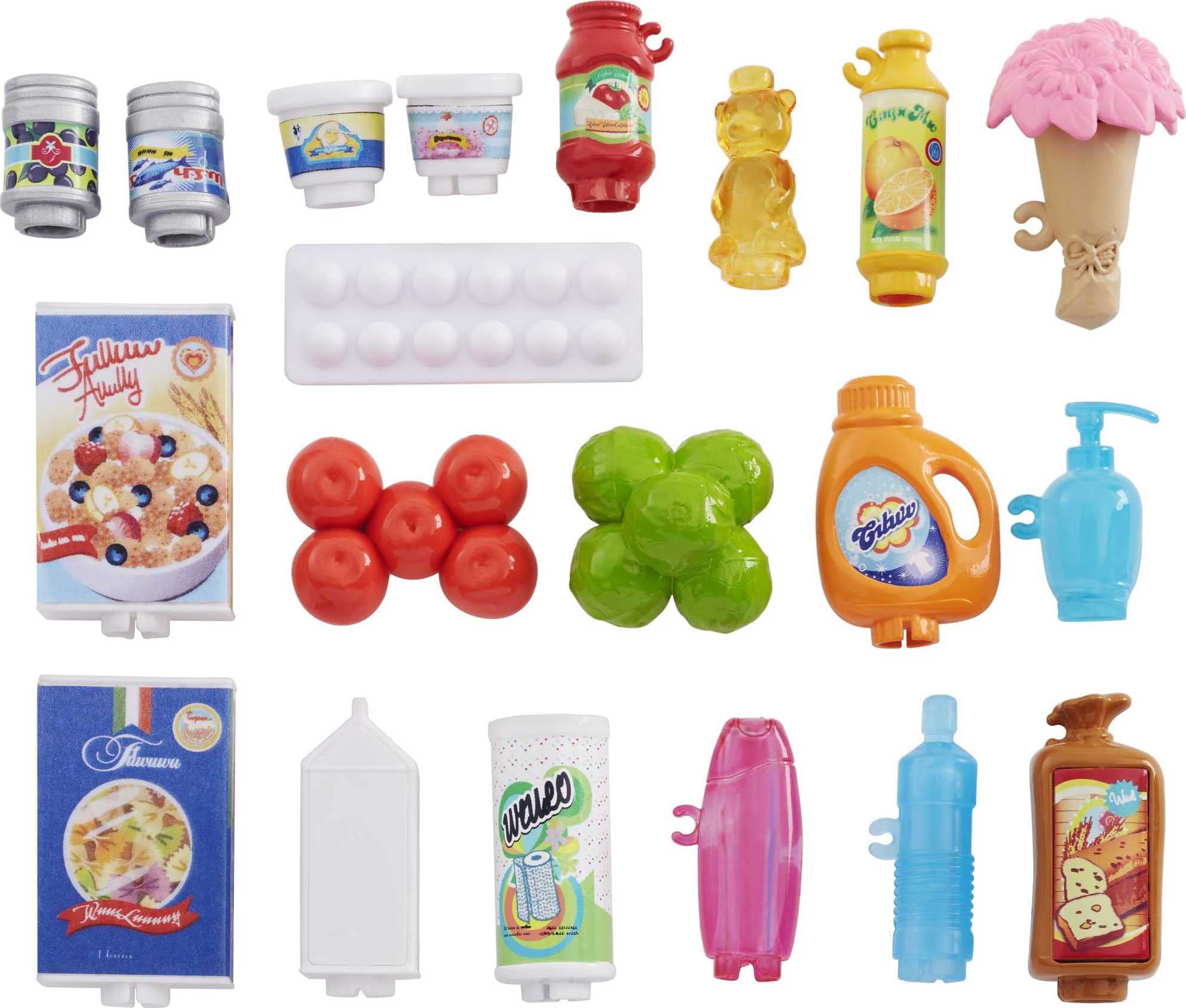 Foto 6 pulgar | Playset Barbie Supermarket Con 25 Accesorios Y Muñeca Barbie - Venta Internacional.