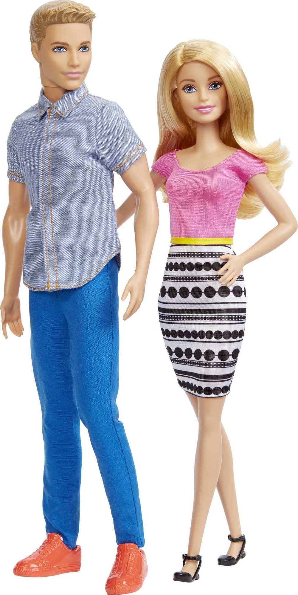 Foto 3 pulgar | Set De Muñecas Barbie & Ken Fashion Con Ropa Extraíble, Paquete De 2 - Venta Internacional.