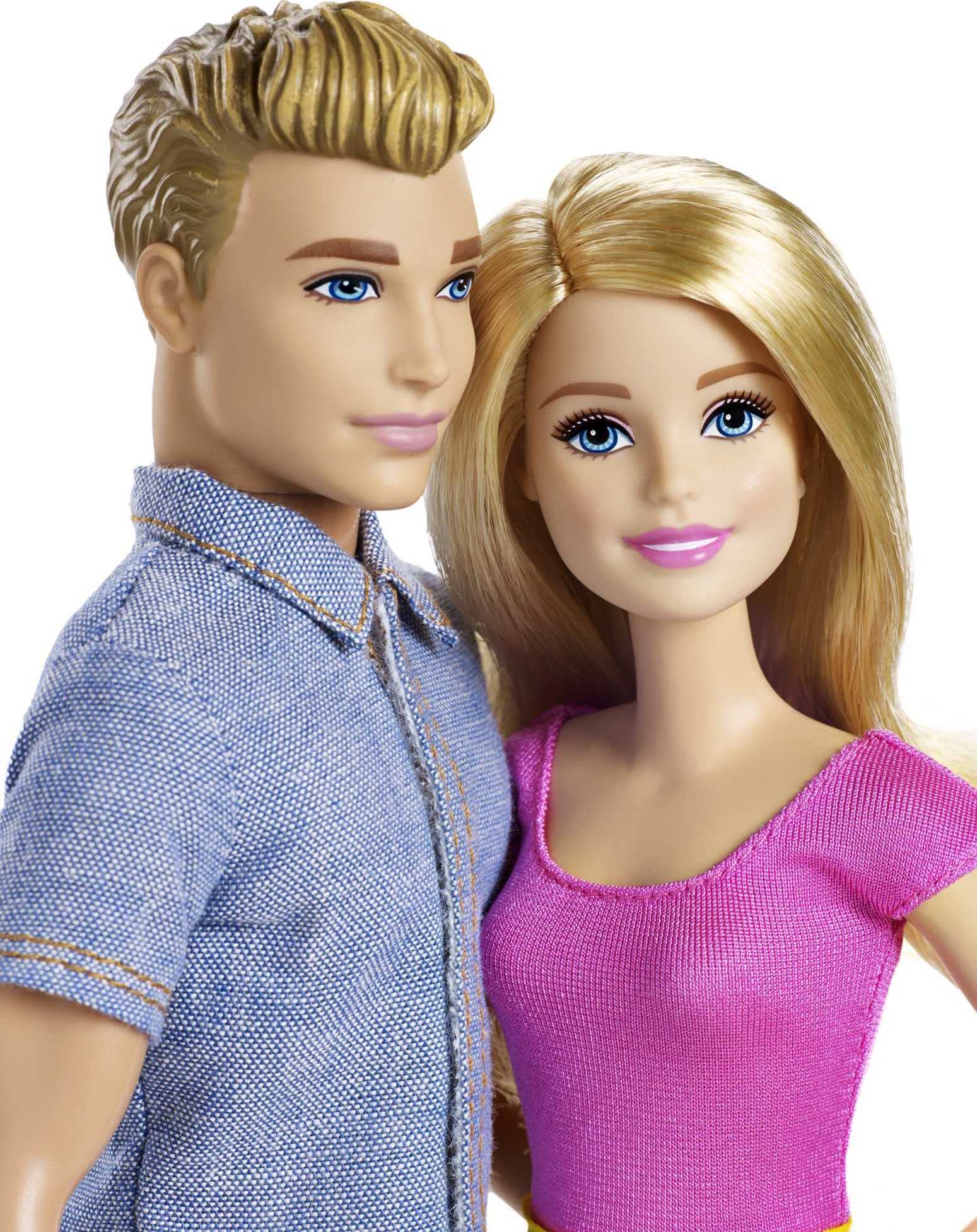 Foto 3 | Set De Muñecas Barbie & Ken Fashion Con Ropa Extraíble, Paquete De 2 - Venta Internacional.