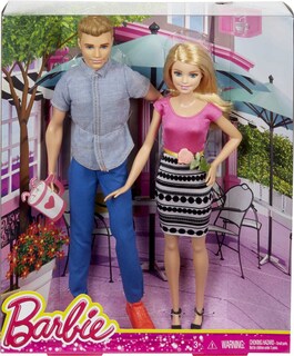 Foto 4 | Set De Muñecas Barbie & Ken Fashion Con Ropa Extraíble, Paquete De 2 - Venta Internacional.