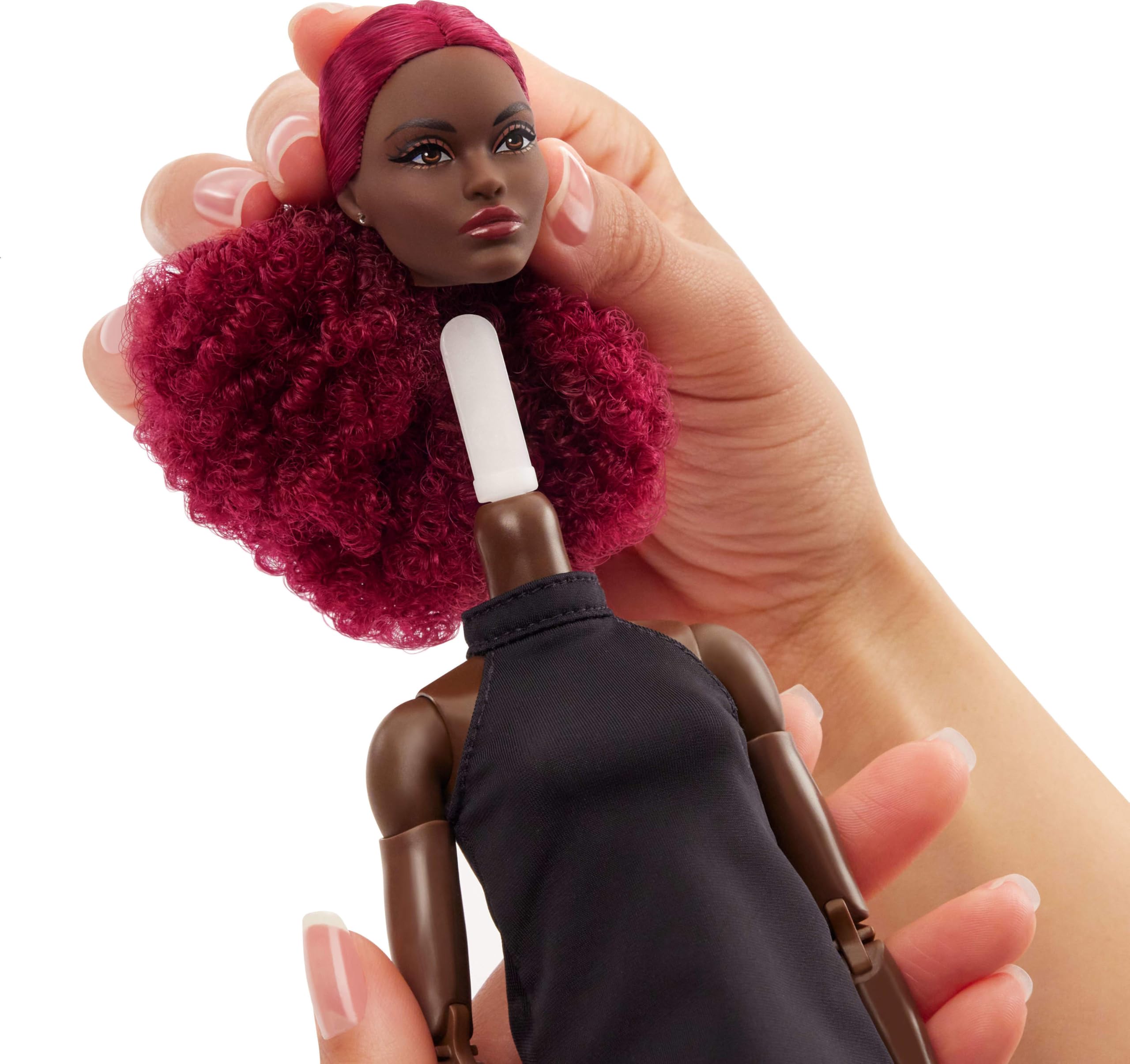Foto 7 pulgar | Muñeca Barbie Basics Modelo 03 con Pelo Rojo Rizado - Venta Internacional