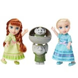 Muñecas Frozen Disney Petite Anna & Elsa Con Trolls Sorpresa - Venta Internacional.