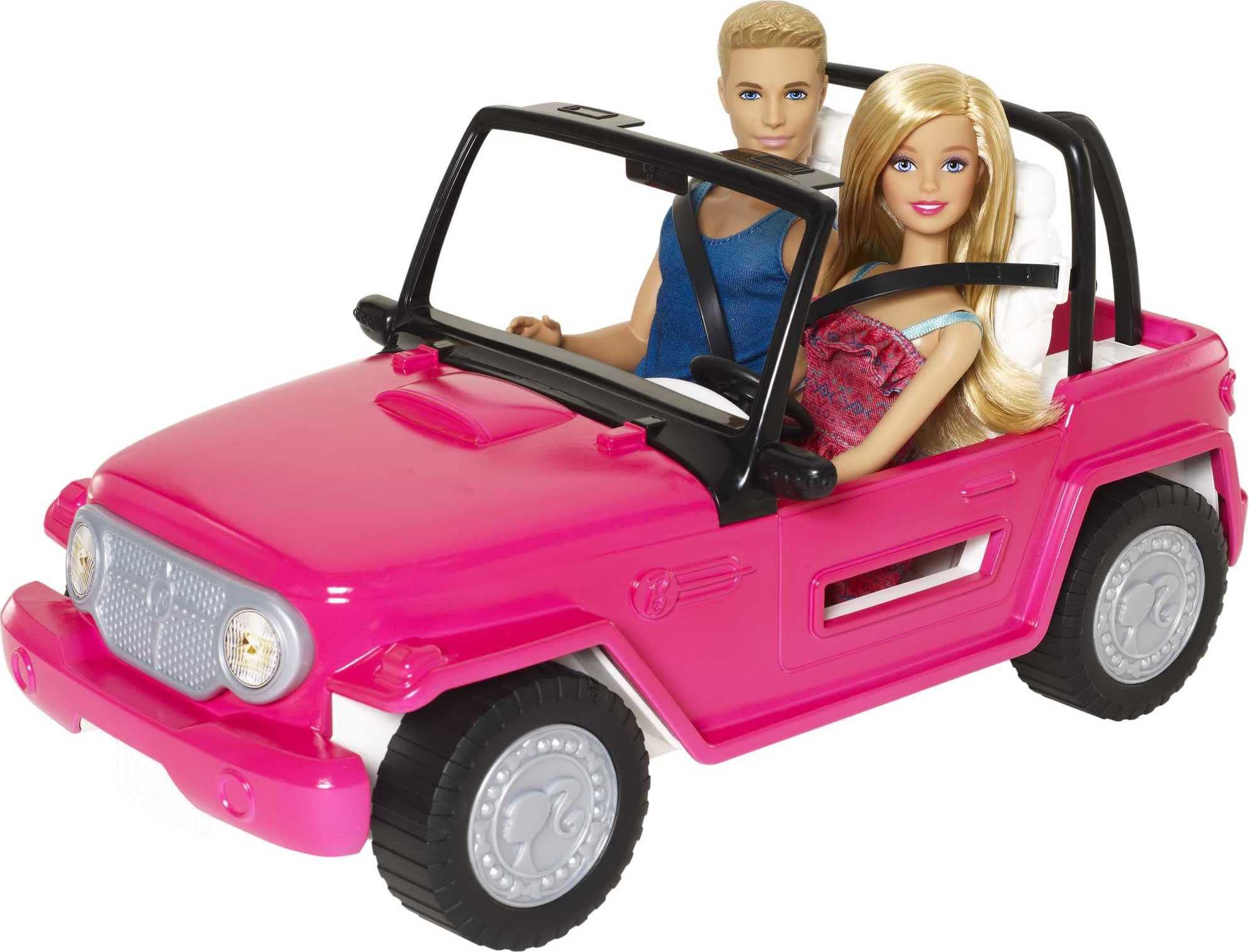 Foto 6 pulgar | Coche De Juguete Barbie Beach Cruiser Con Muñecas Barbie Y Ken De 2 Plazas - Venta Internacional.