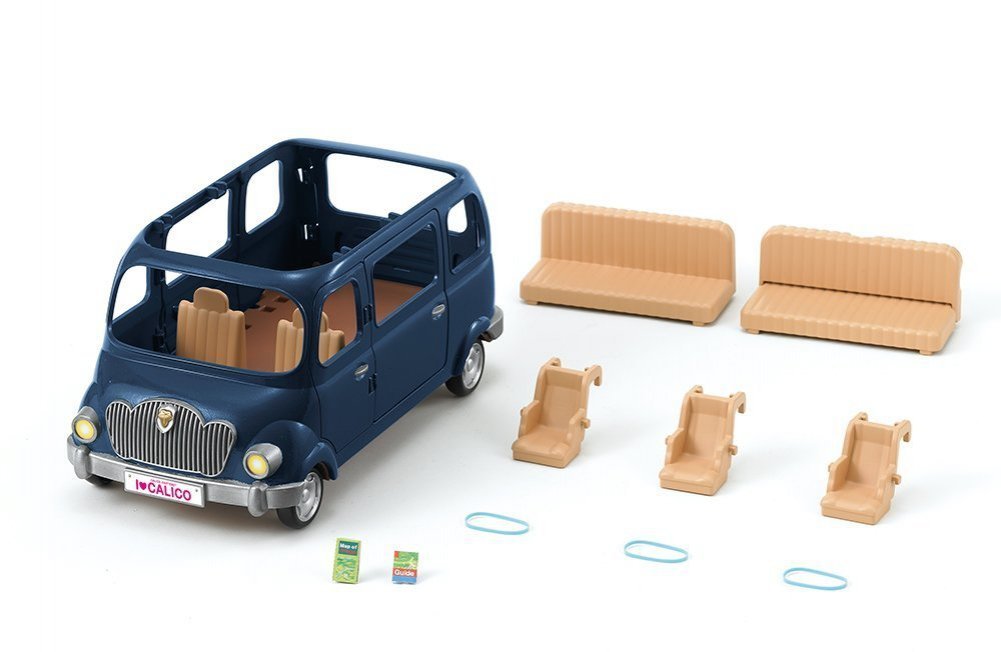 Foto 4 | Vehículo de Juguete Calico Critters Family de Siete Plazas - Venta Internacional