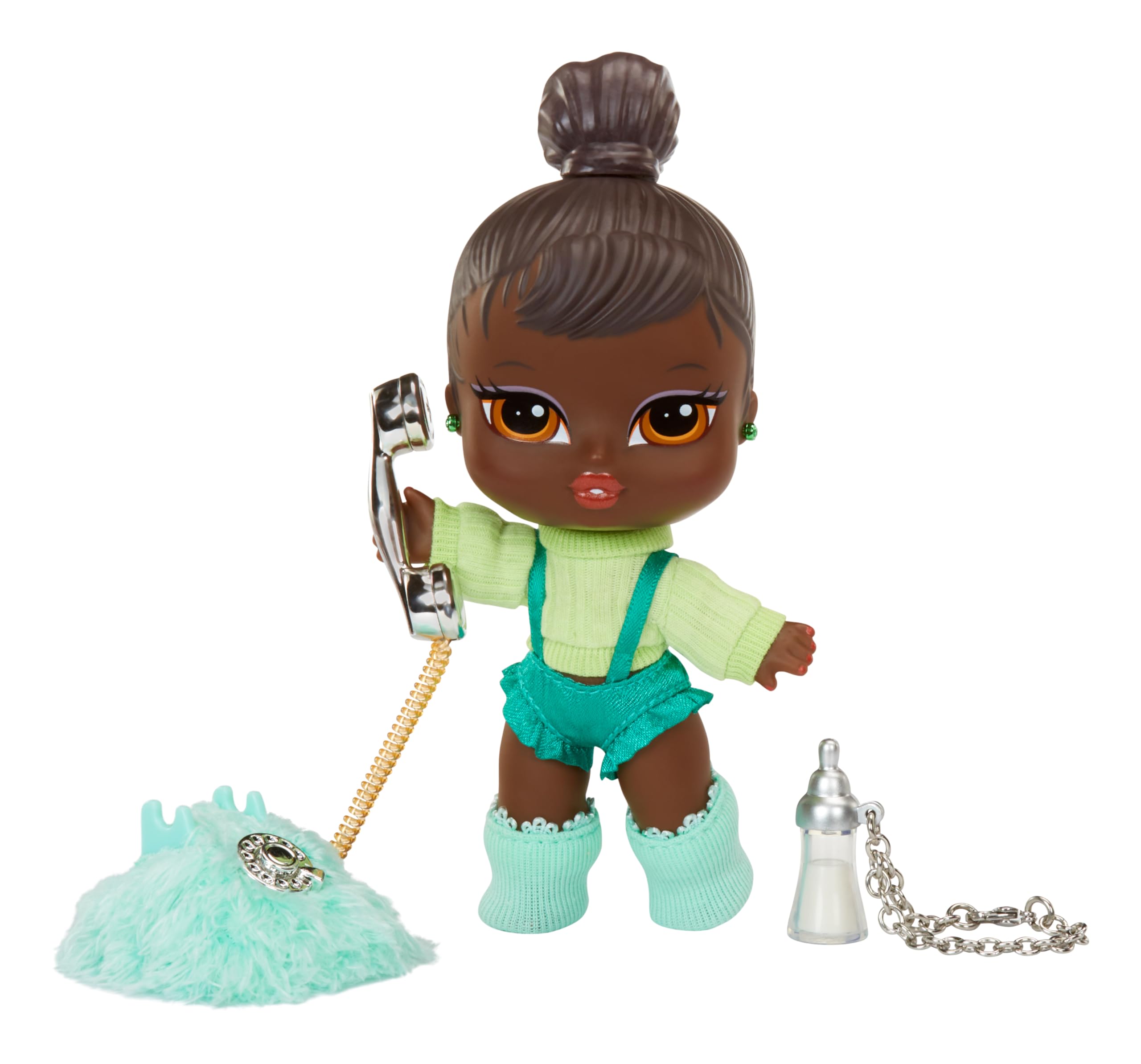 Foto 5 | Muñeca De Moda Bratz Babyz Runwayz Felicia Con Moda Real - Venta Internacional.