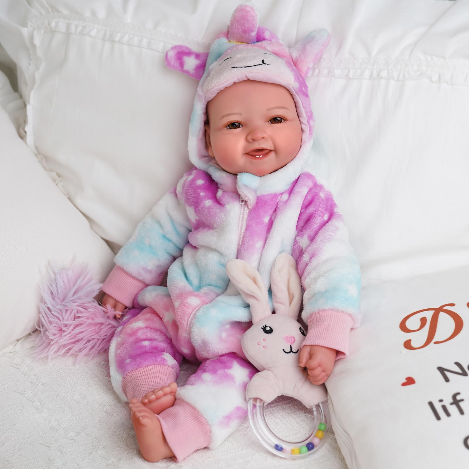 Foto 2 pulgar | Muñeca Babeside Realista De 43 Cm Con Accesorios De Más De 3 Años - Venta Internacional.