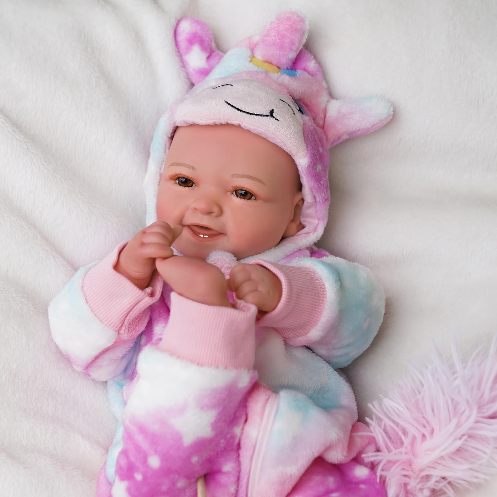 Foto 5 pulgar | Muñeca Babeside Realista De 43 Cm Con Accesorios De Más De 3 Años - Venta Internacional.