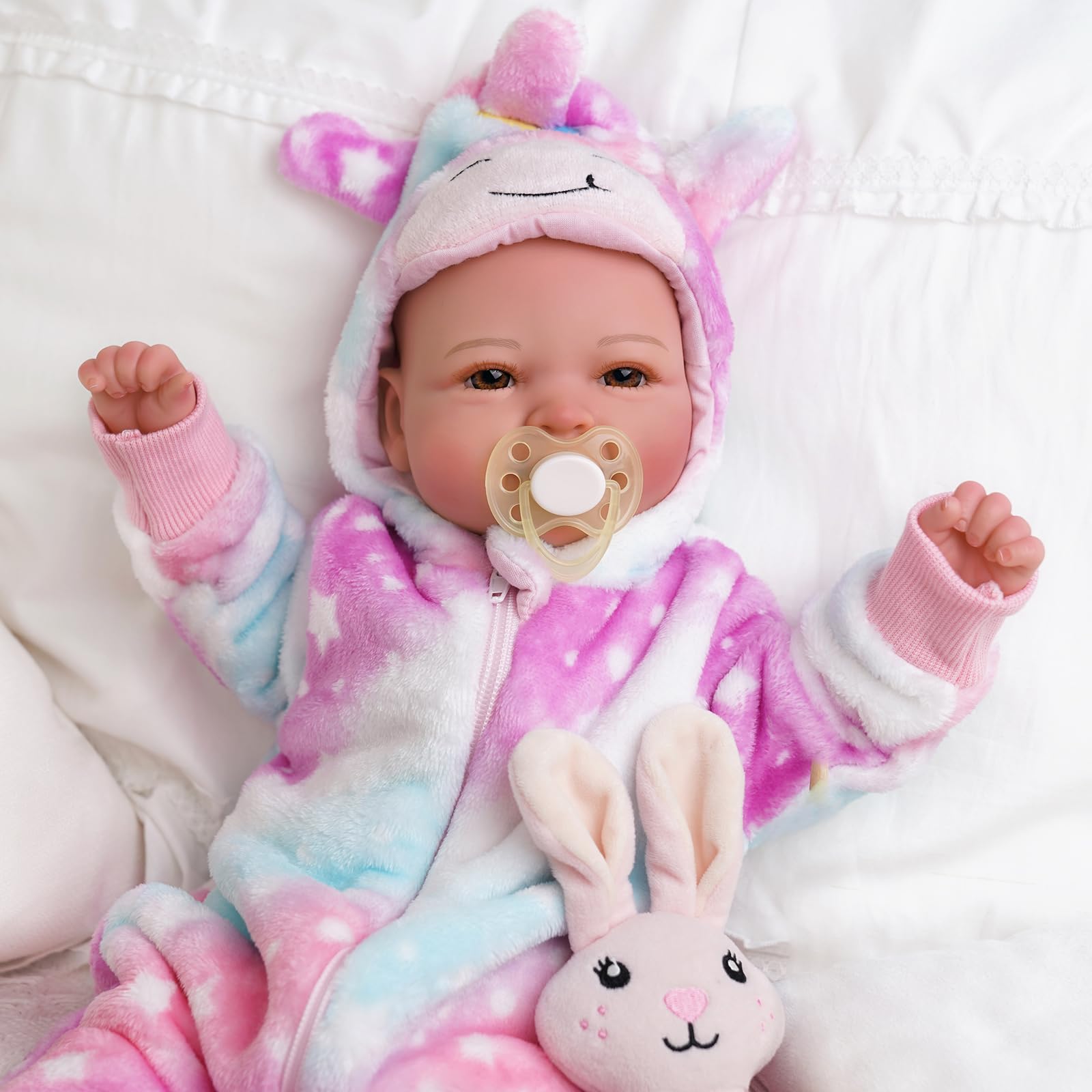 Foto 6 pulgar | Muñeca Babeside Realista De 43 Cm Con Accesorios De Más De 3 Años - Venta Internacional.