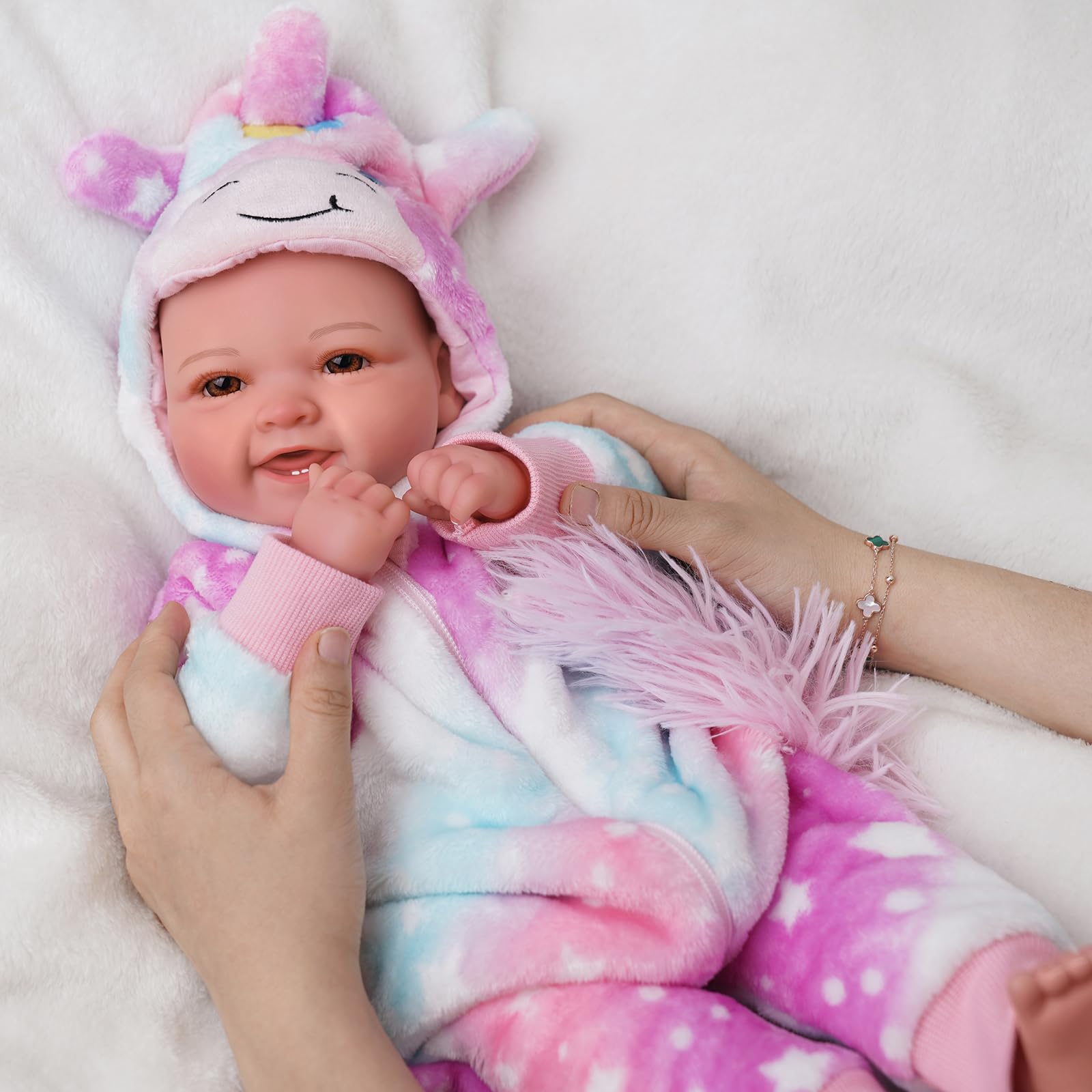 Foto 8 pulgar | Muñeca Babeside Realista De 43 Cm Con Accesorios De Más De 3 Años - Venta Internacional.