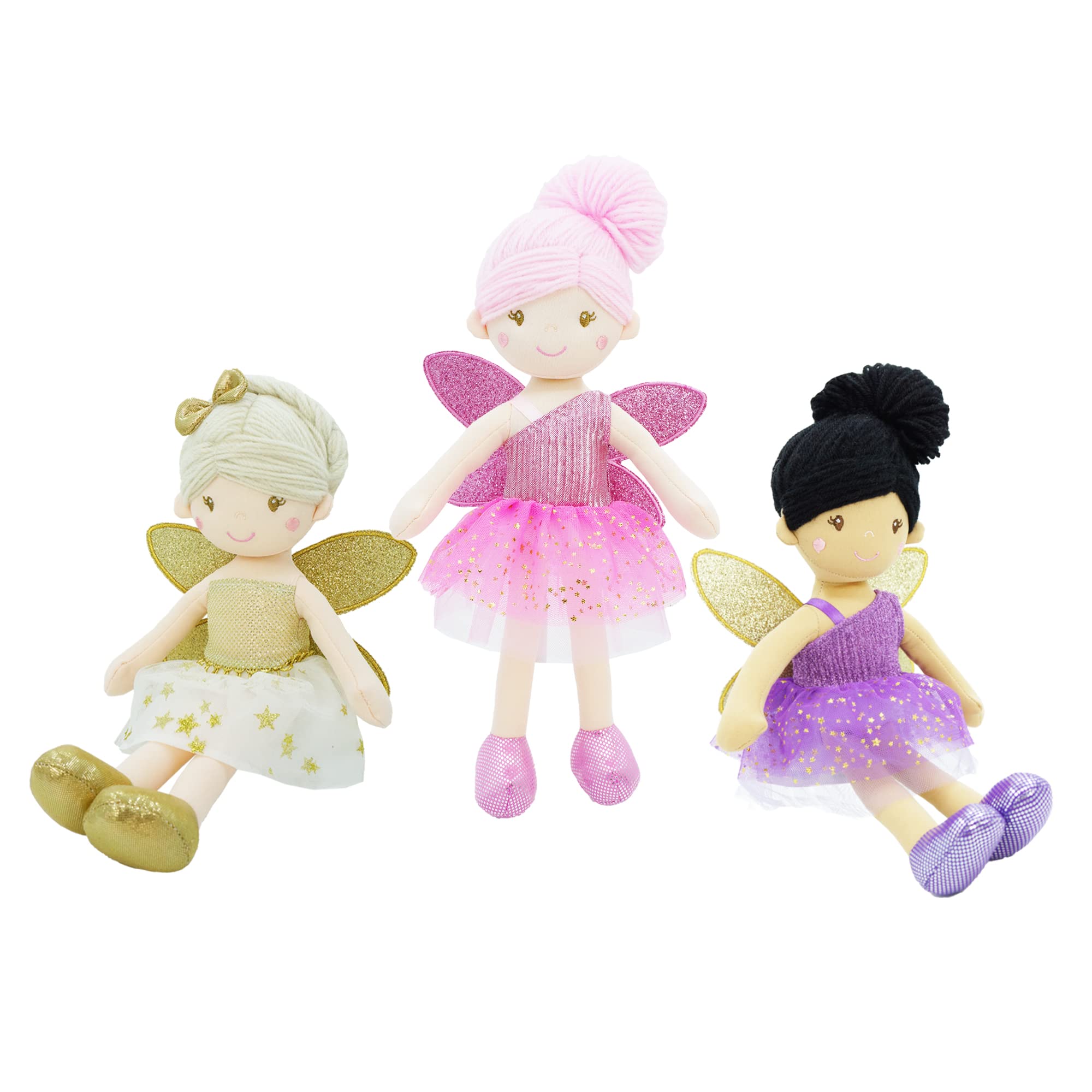 Fairy Dolls June Garden Enchanted Garden 12, Paquete De 3 - Venta Internacional.