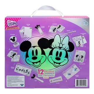 Foto 5 | Minimochila Real Littles Disney 100 Aniversario De Mickey Y Minnie - Venta Internacional.